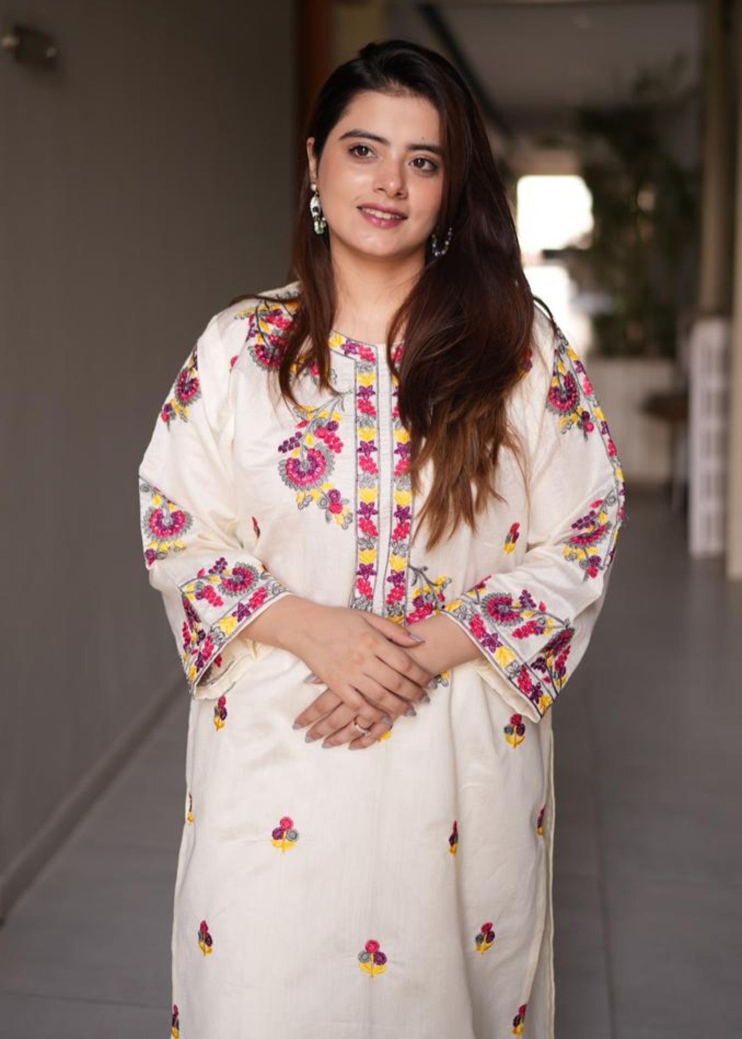 Tehzeeb Libas SOHNI KHADI NET Women 2pcs