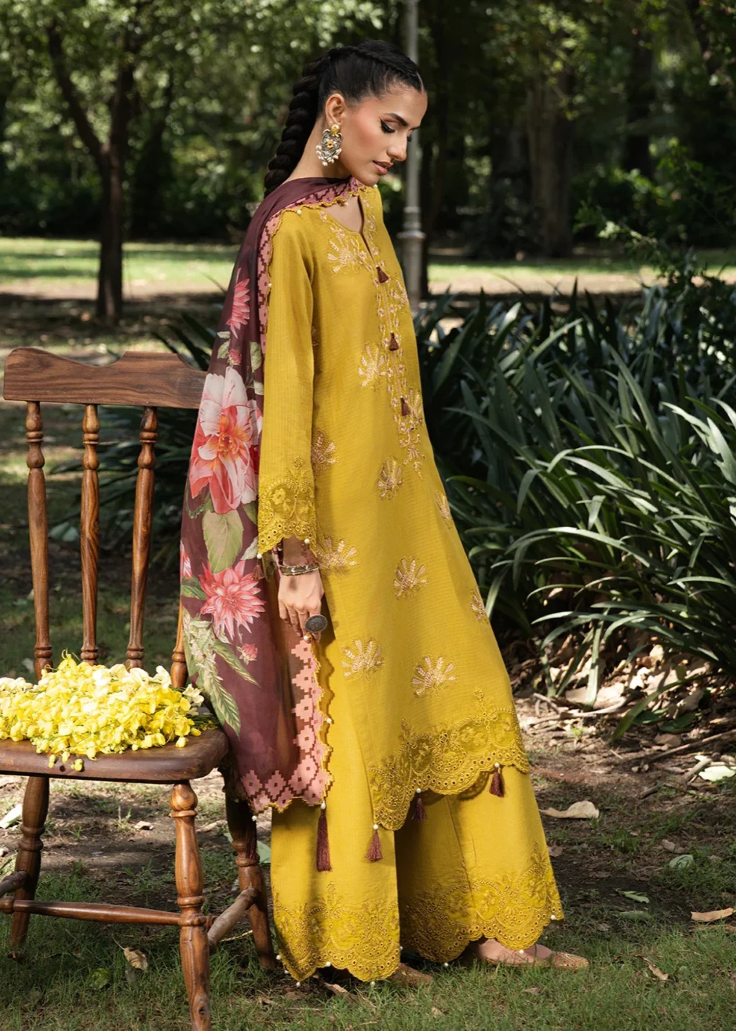 Hemstitch Matcha Women 3pcs