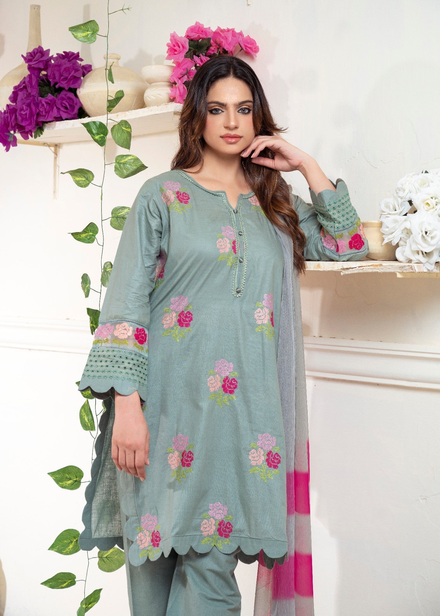 Afsarah AKHDHAR AL BEHRI Women 3pcs