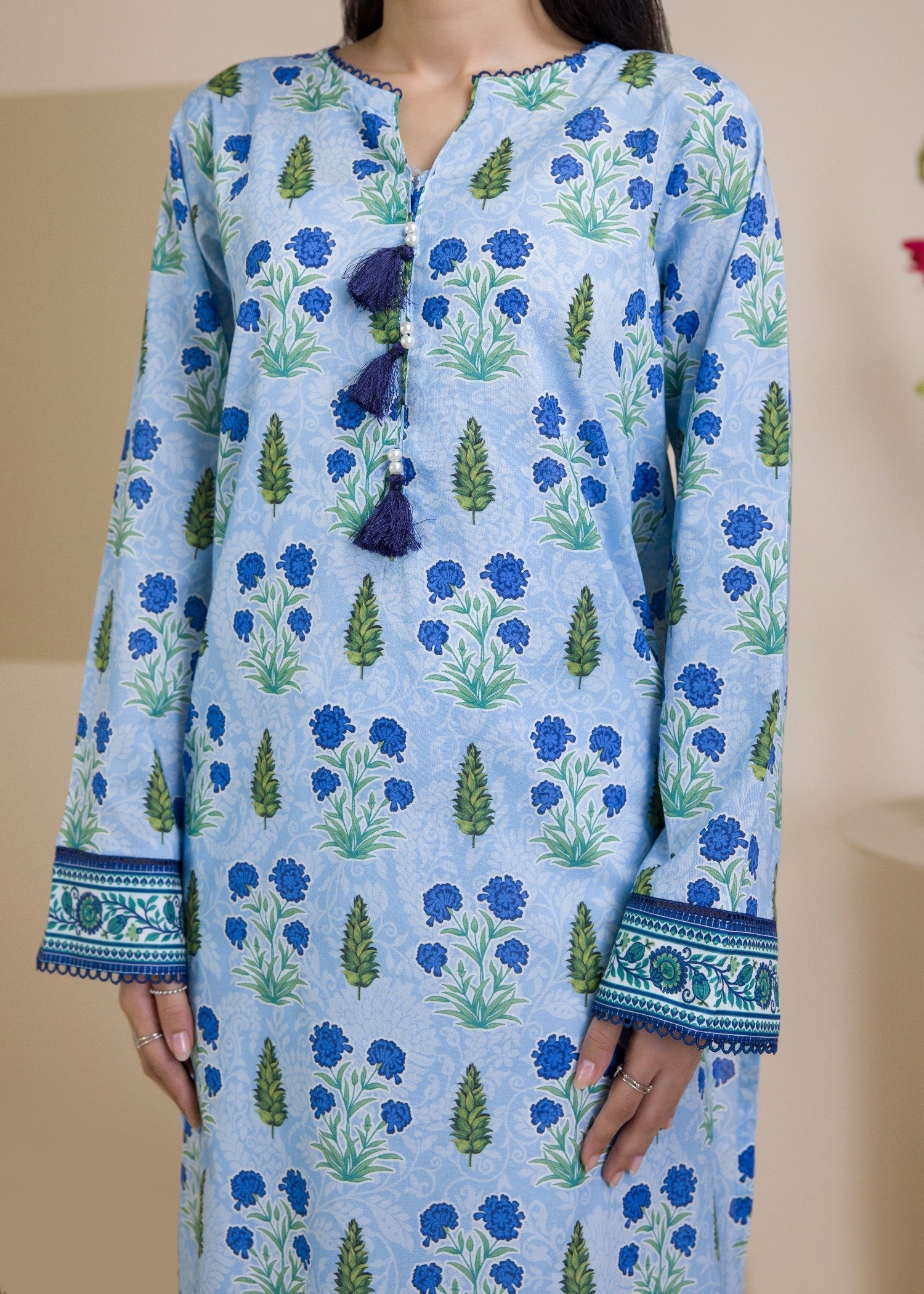 Zellbury WPS2522225 Sky Blue Women 2pcs