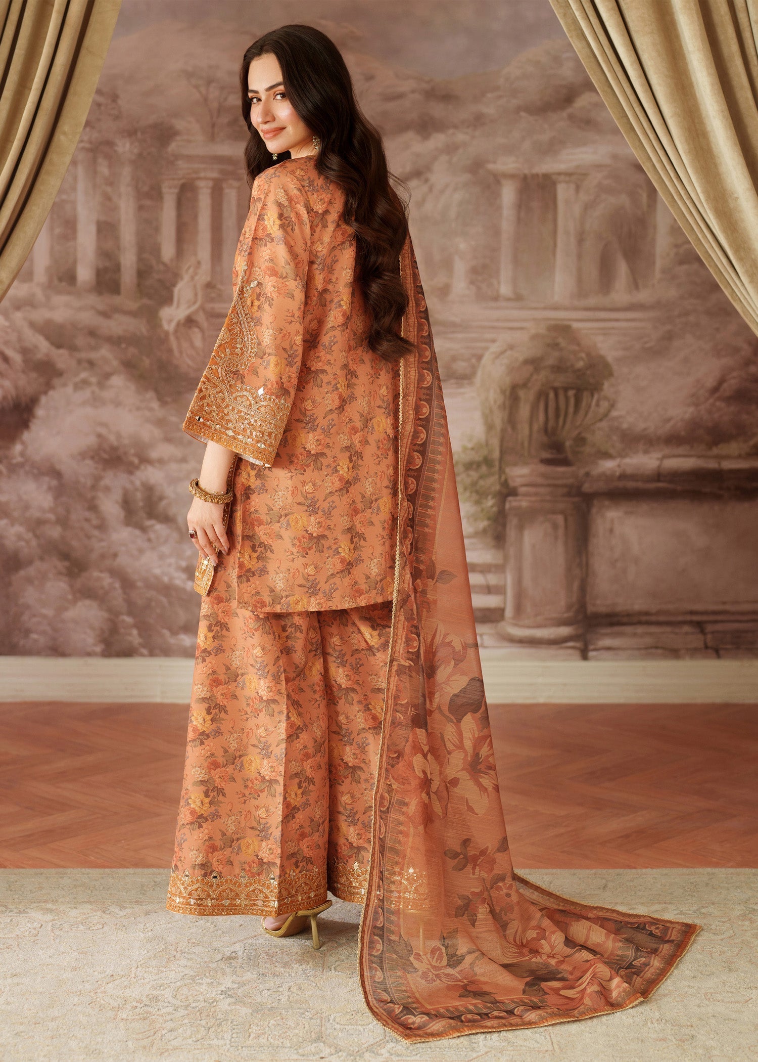 Mohagni BLS 63 STITCHED I UNSTITCHED Women 3pcs