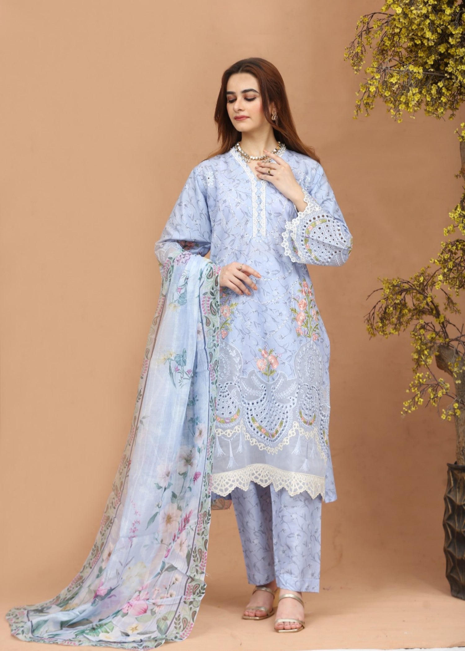 Mr Rai Attires Ariya Embroidered Women 3pcs