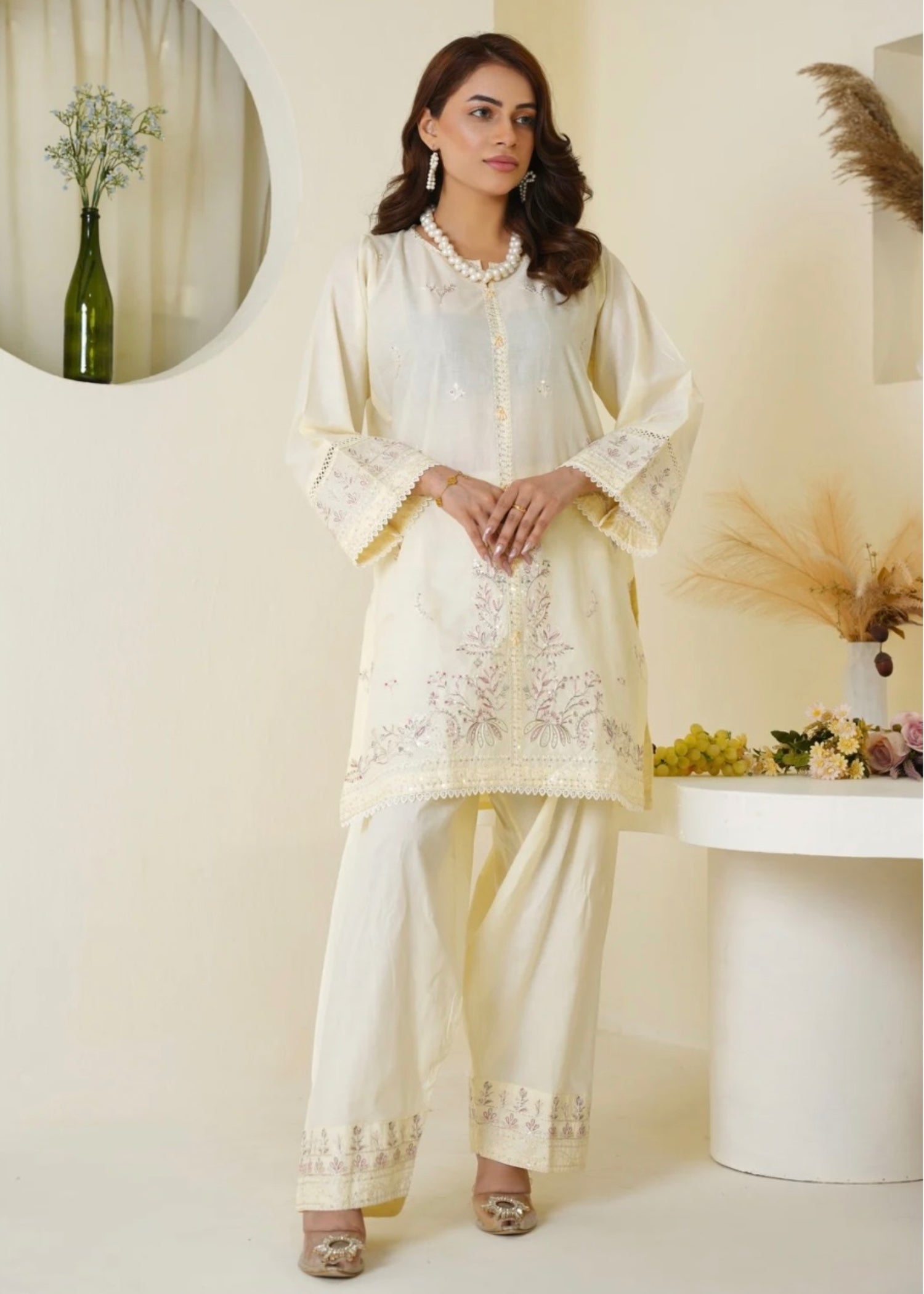 The Turkish Wear Lajwanti Set Women 2pcs