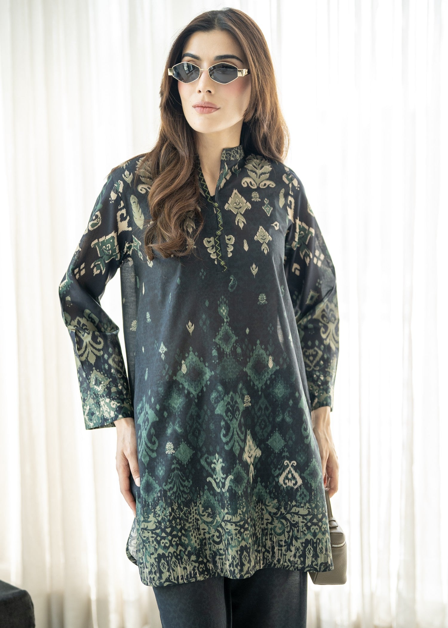 Sahar Ikat Noir Women 2pcs