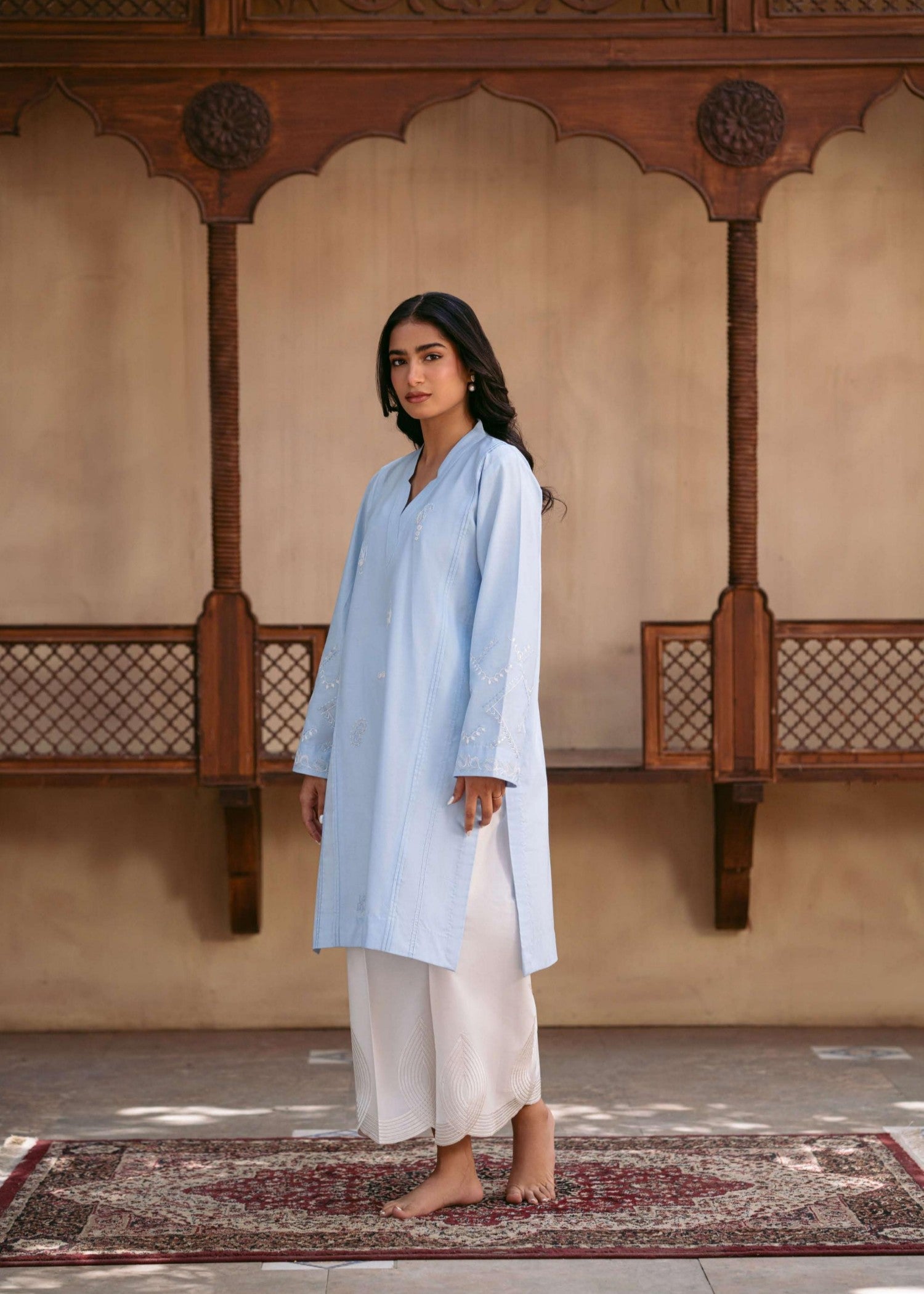 Musaif Tabeer Stitched () Women 2pcs