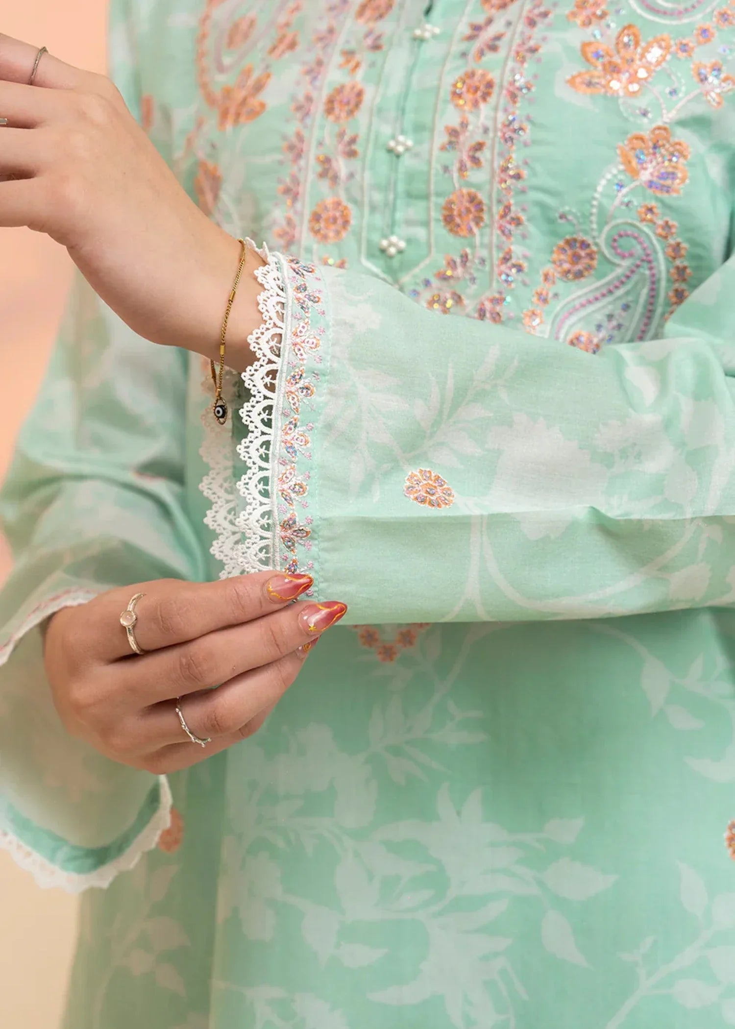 Zellbury WPS2531455 Mint Green Women 3pcs