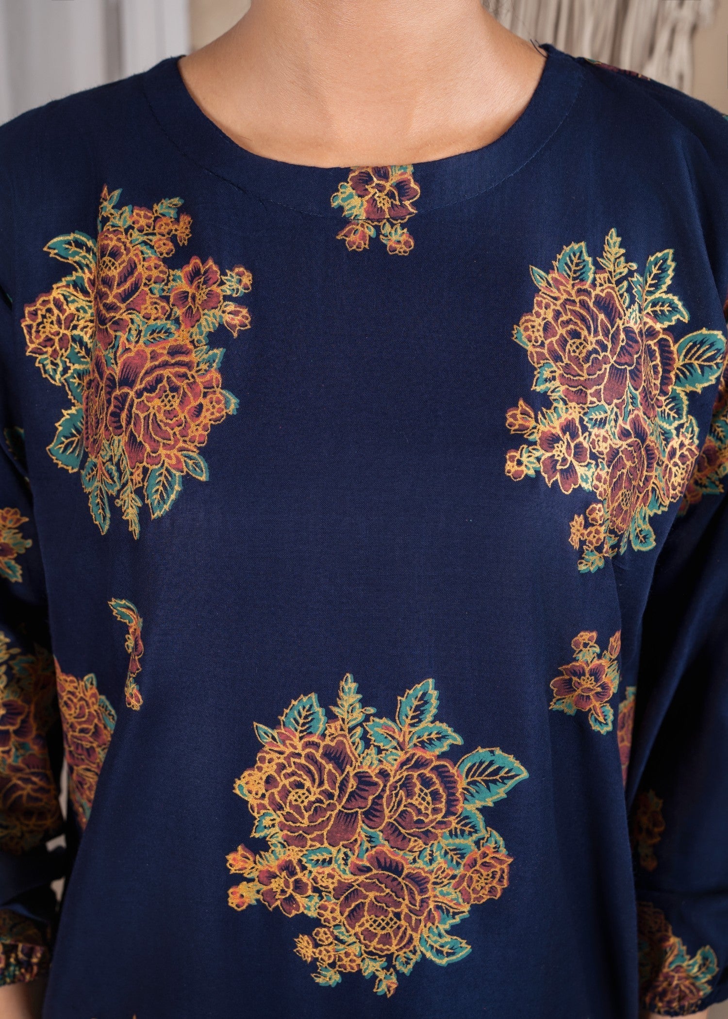 Gulposh Adaab (Printed ) Blue Women 2pcs