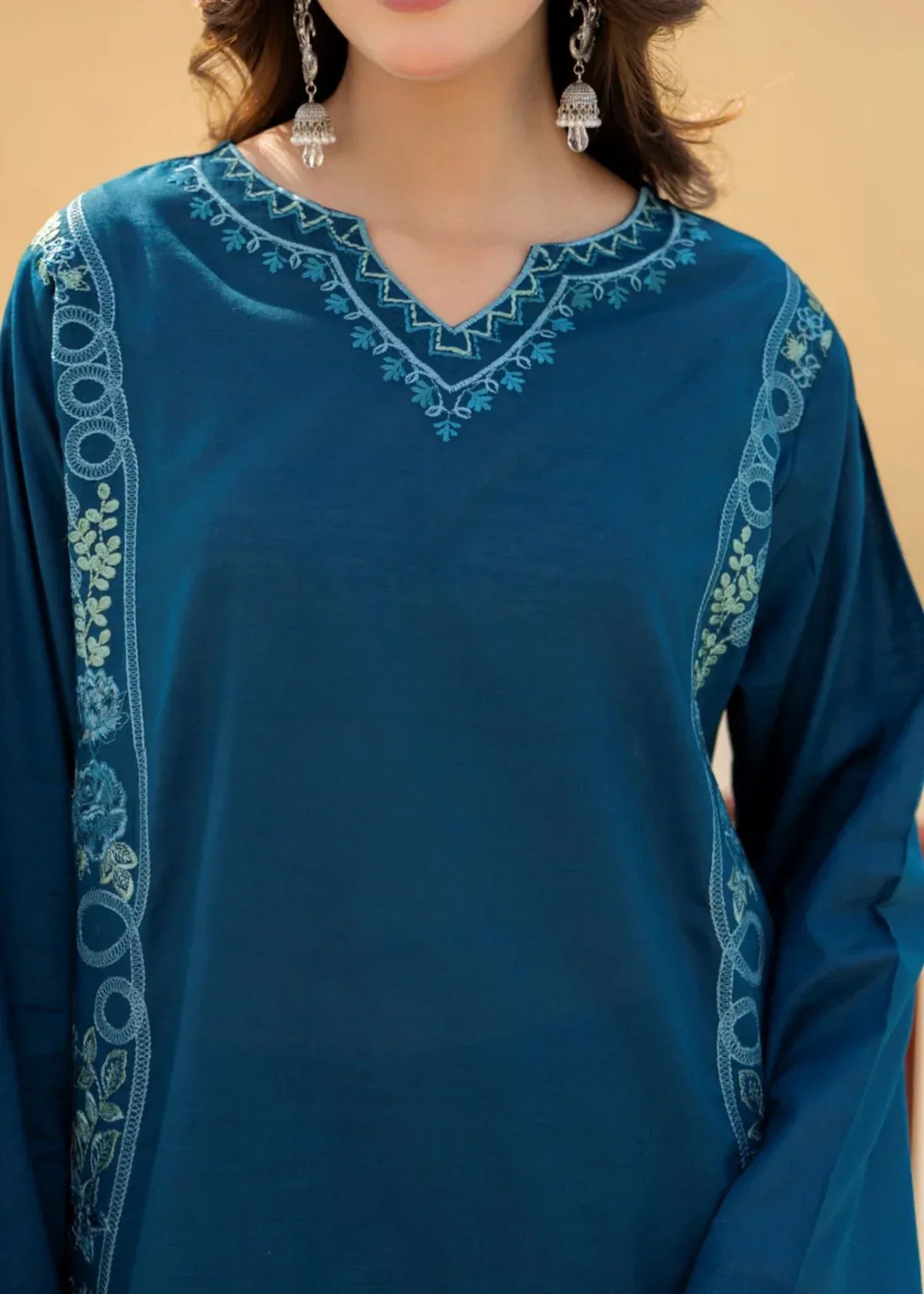 Lazuli Teal Bloom Women 3pcs