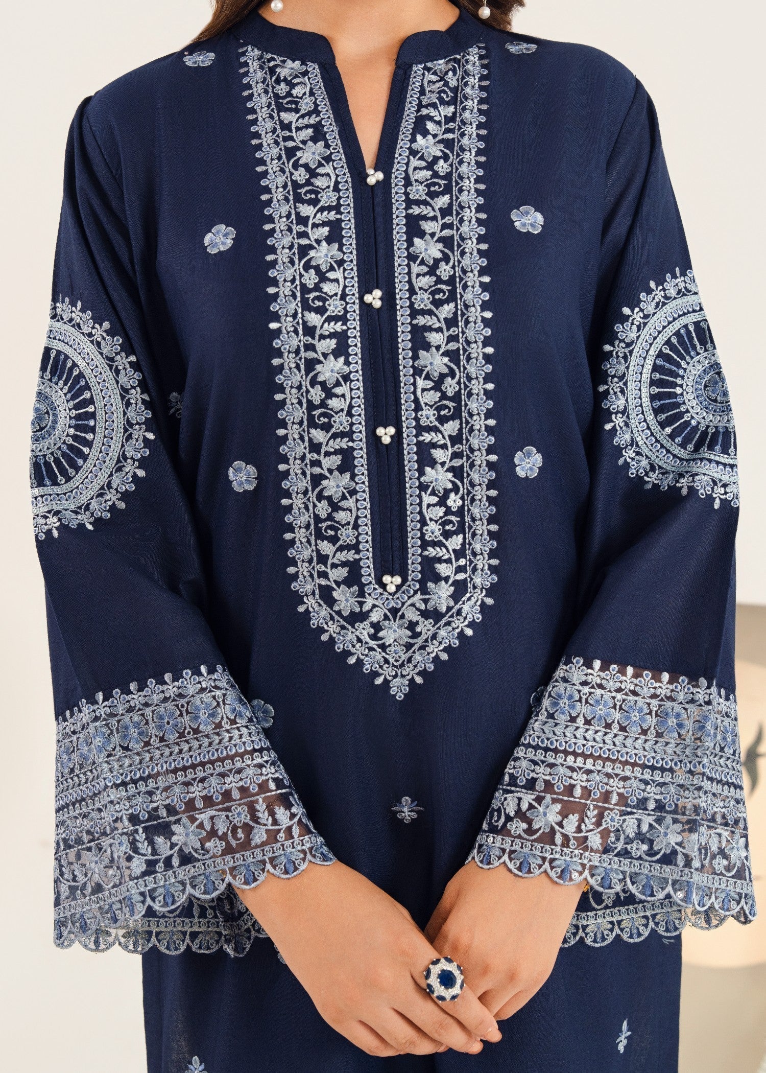 Zoya&Zafar Azure Women 2pcs