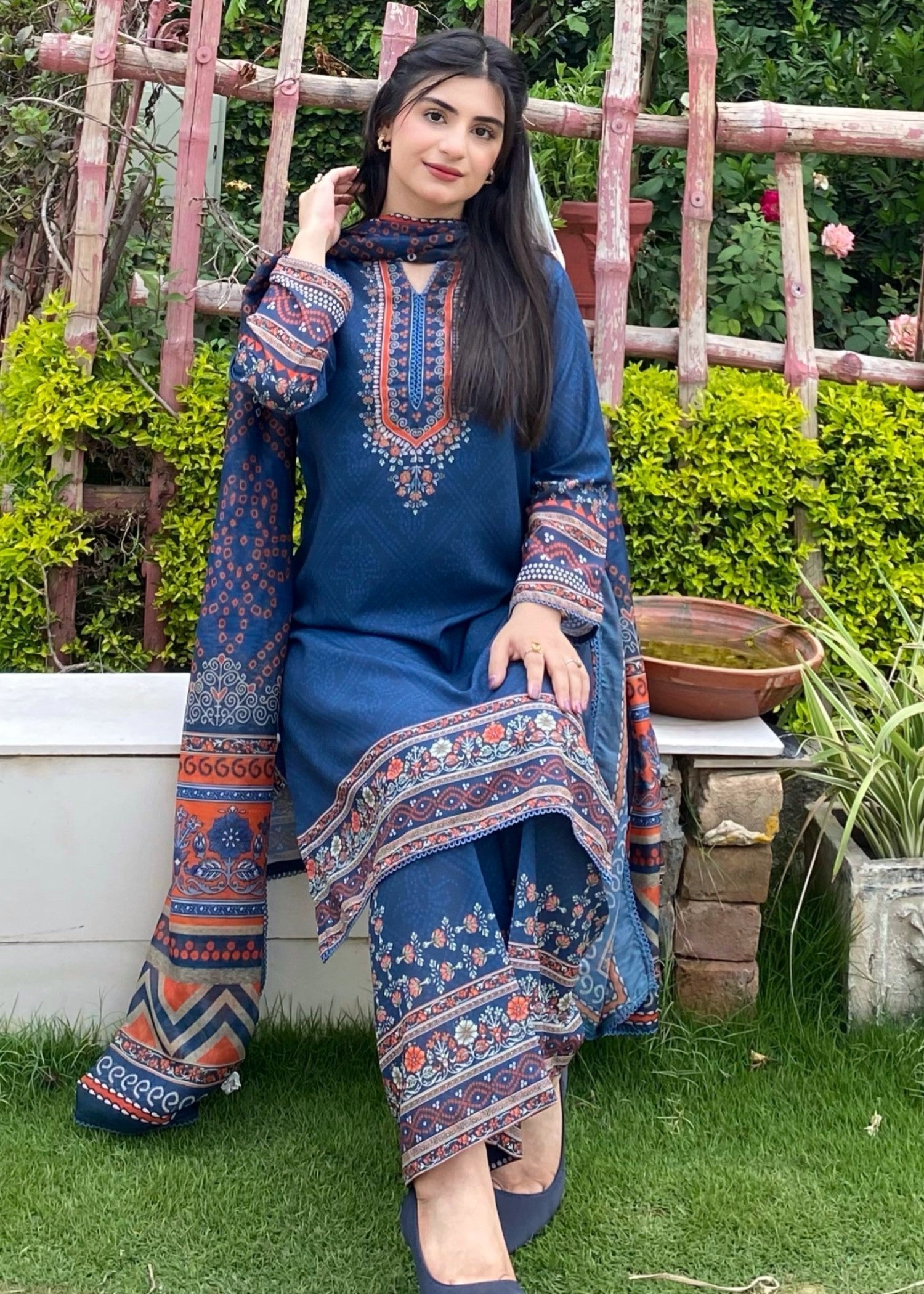 Bareen SLP05 BLUE Women 3pcs