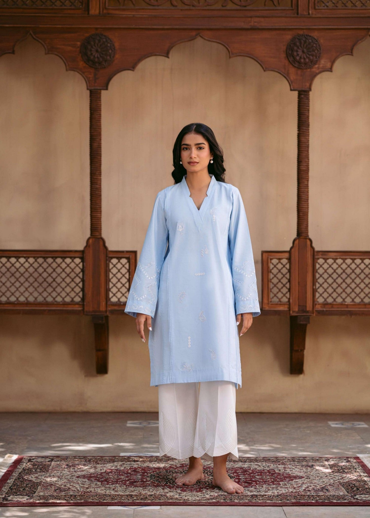 Musaif Tabeer Stitched () Women 2pcs