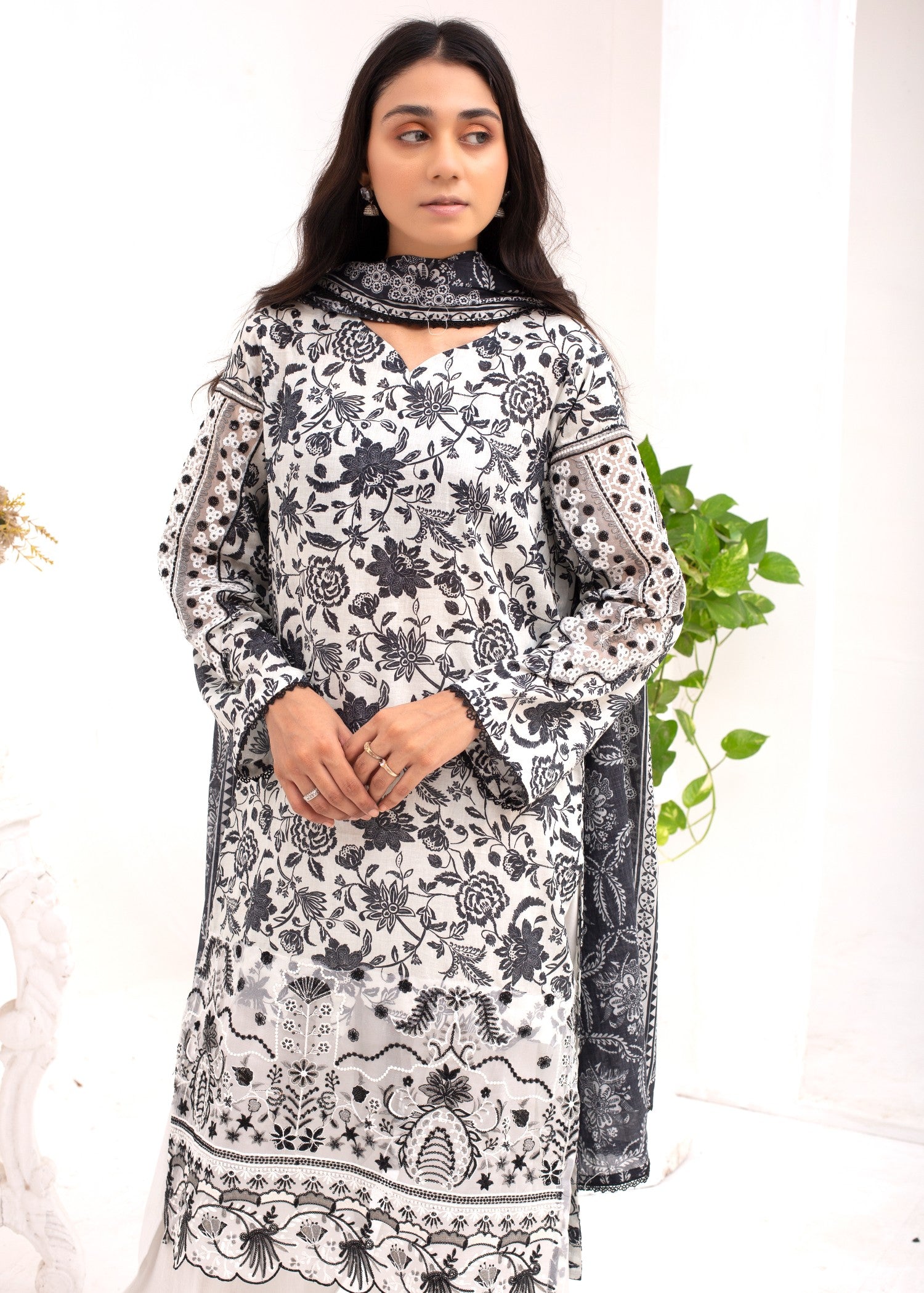 Sundar Stitch MARON LACE | SS 1012 Women 3pcs