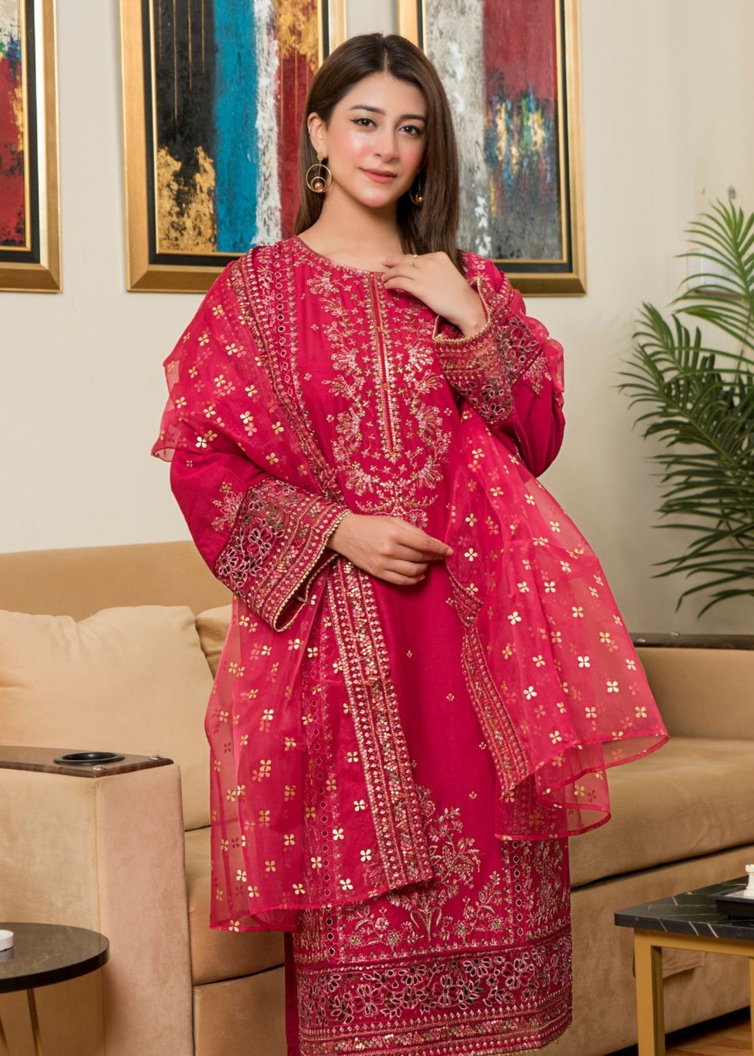 Alfatah Pret Embroidered Lawn ZAUQ S25 0021 Women 3pcs