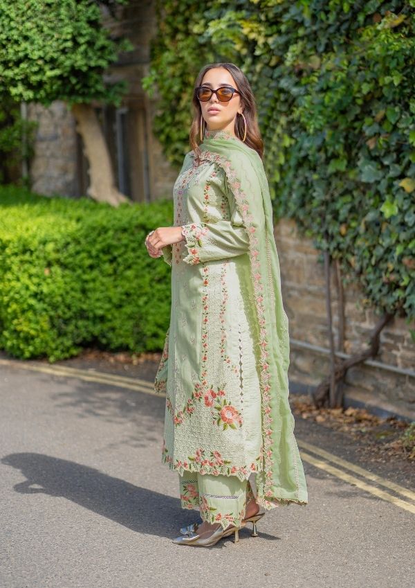 Meeraki Sage Green Women 3pcs