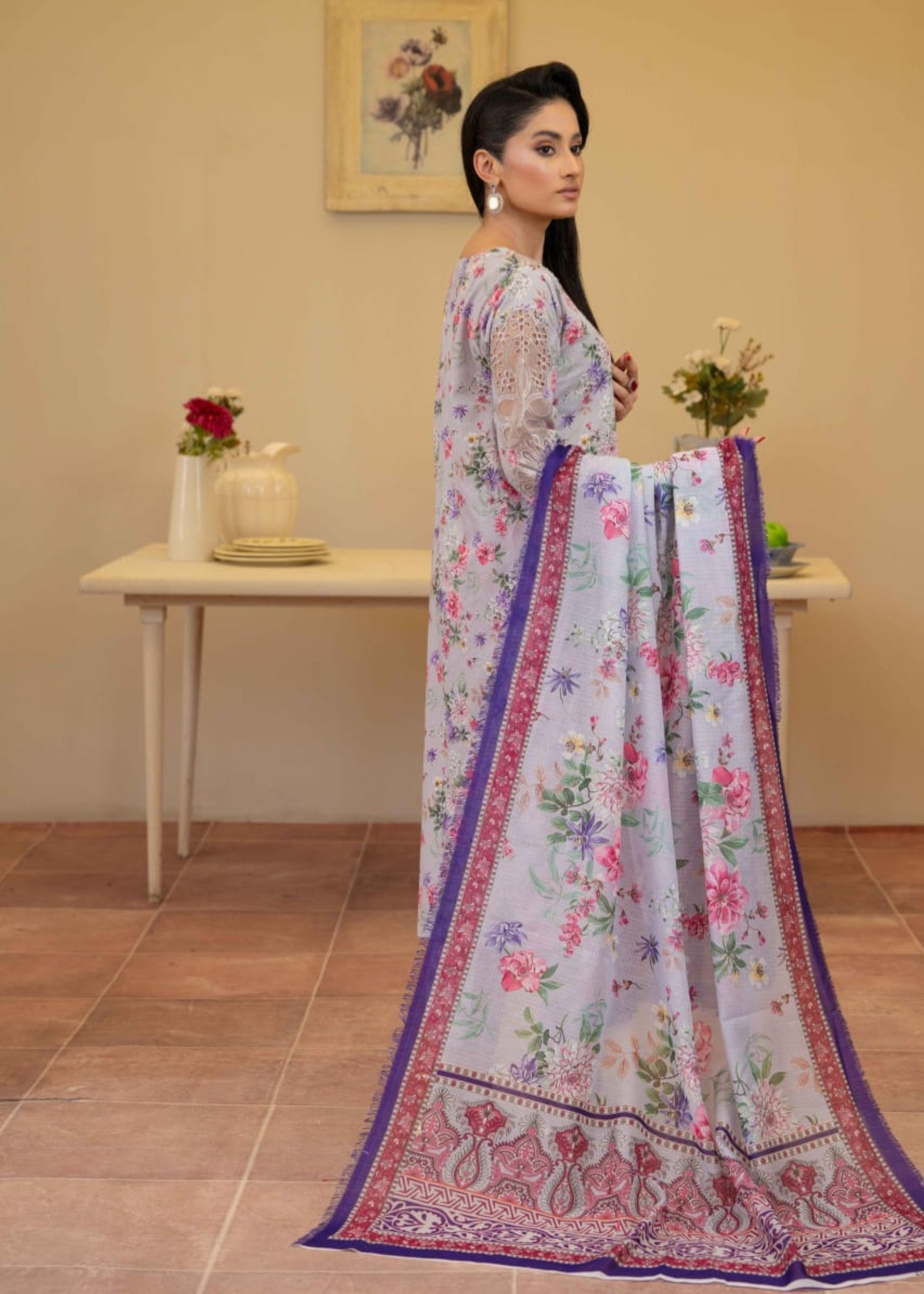 Gul Fashion Embroidered Lawn Kurta Set 10 Women 3pcs