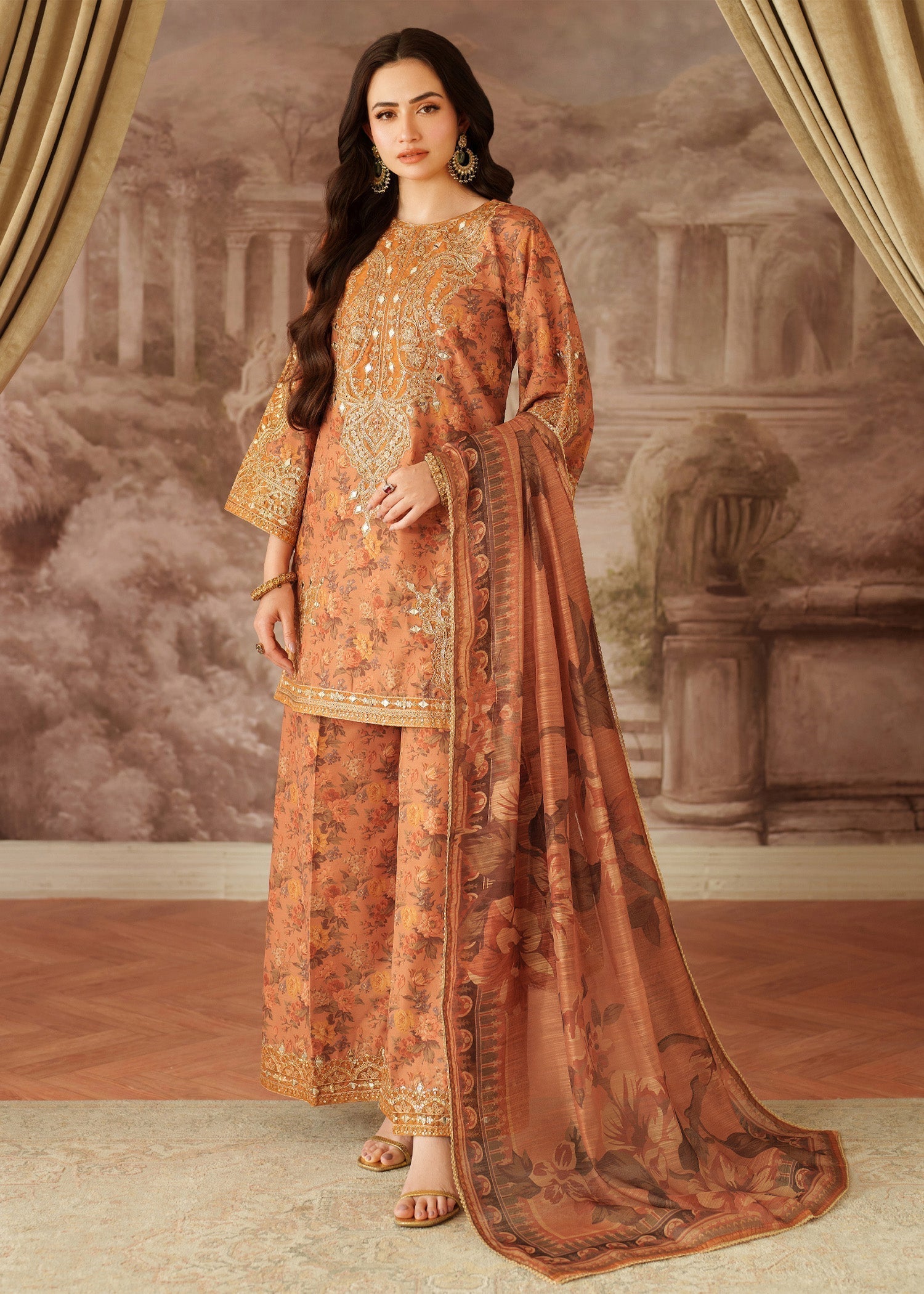 Mohagni BLS 63 STITCHED I UNSTITCHED Women 3pcs