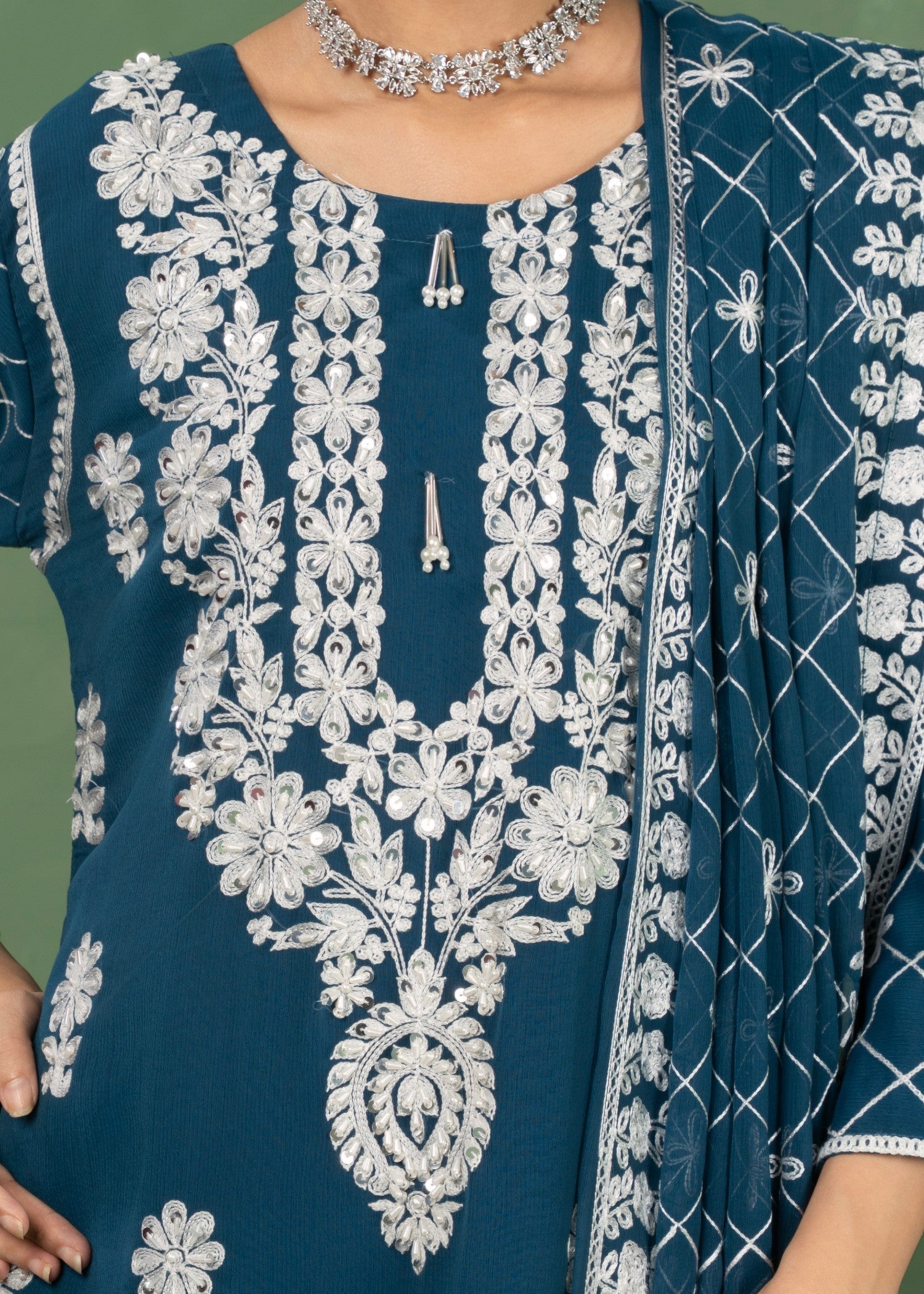 Four Season Boutique ZEWAR TEAL Women 3pcs