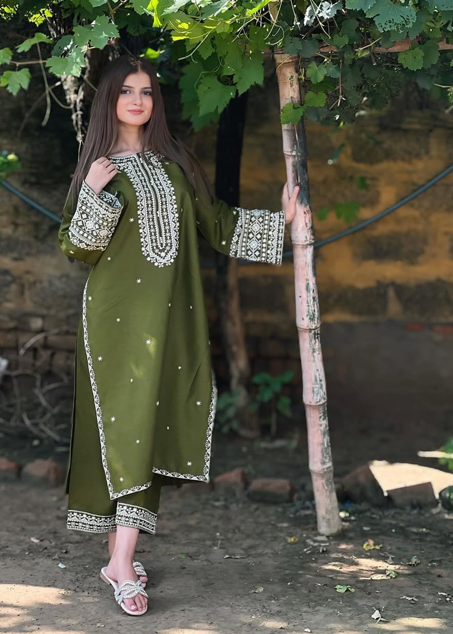 Chaudhary Arts Reyna Embroidered Women 2pcs