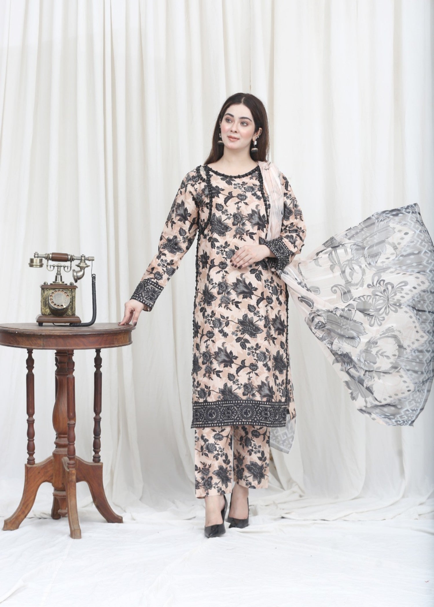 Mr Rai Attires Maira Embroidered Women 3pcs