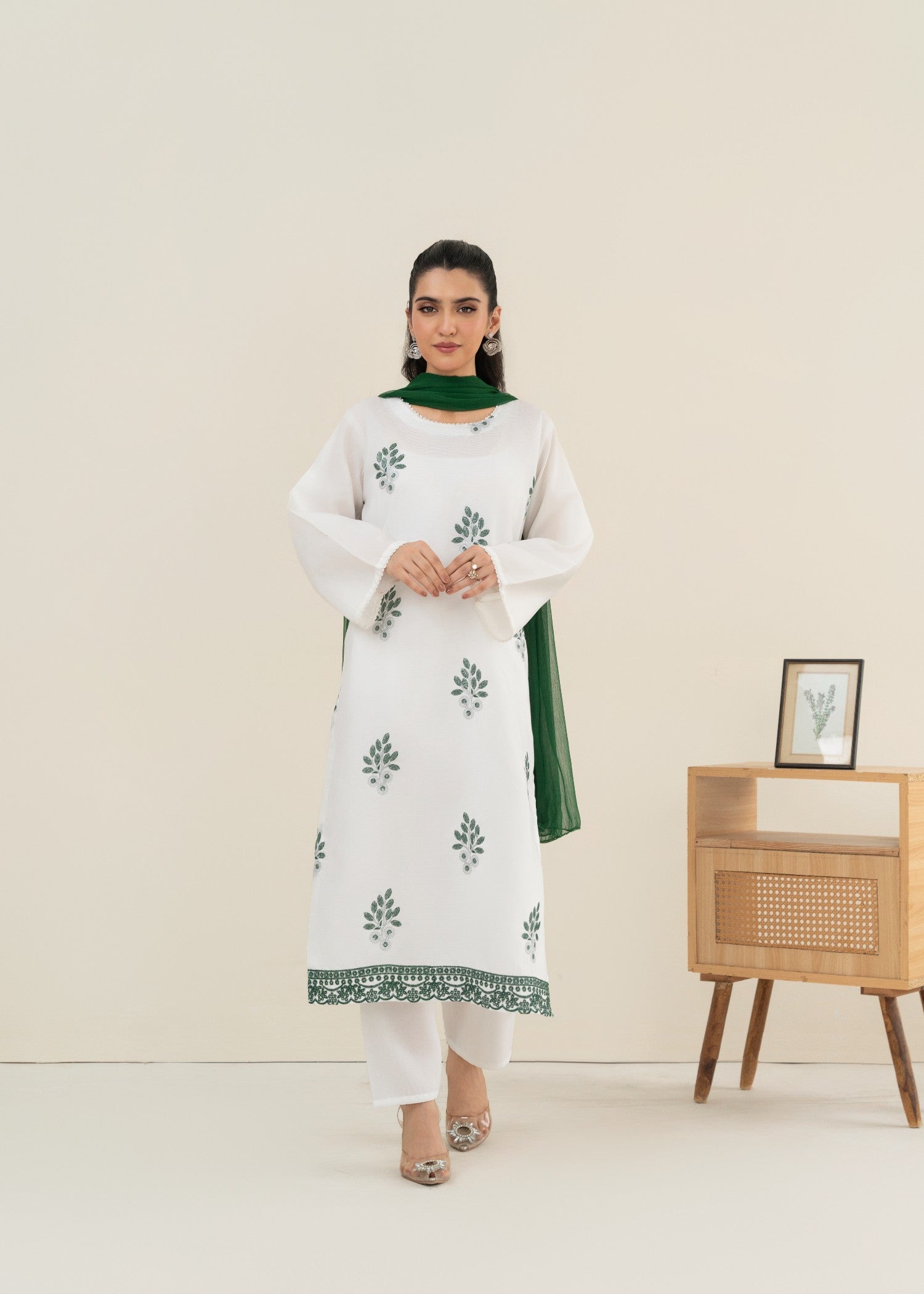 Stylish Collection NATIONAL EMBROIDERED Women 3pcs