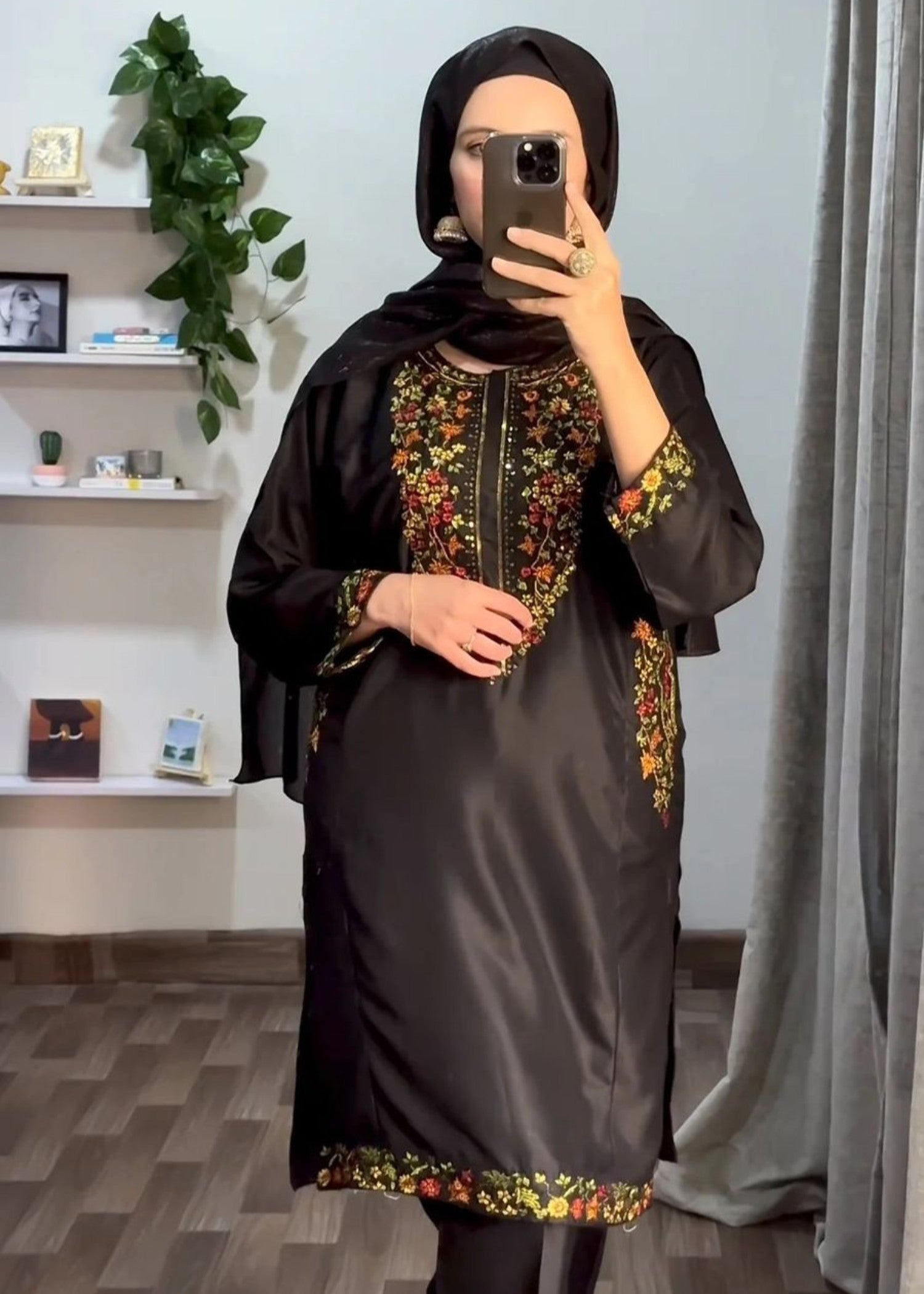 Haraj Collections Classic Noir Women 2pcs