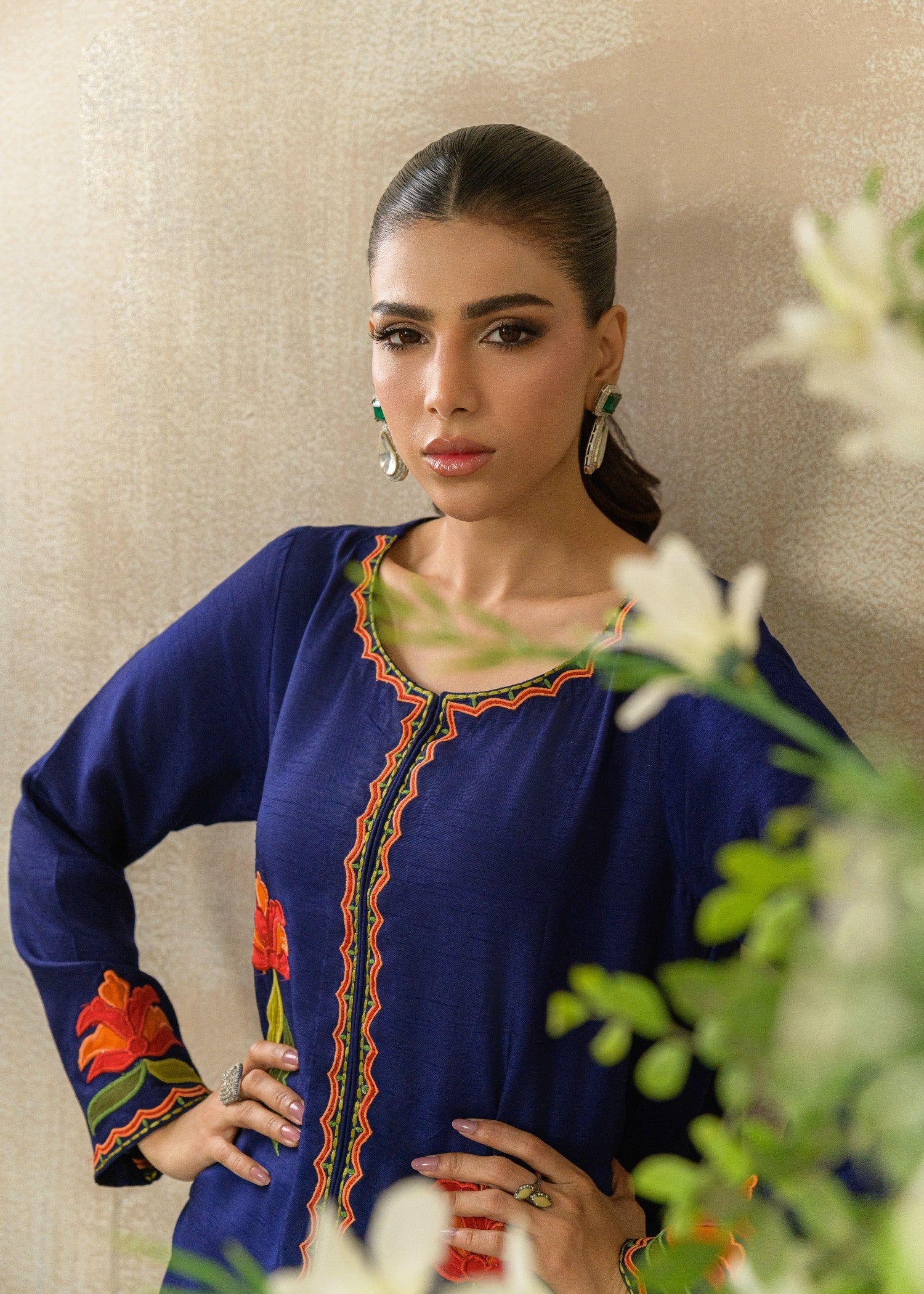 Alishba Kashif Amber Flora Women 1pcs