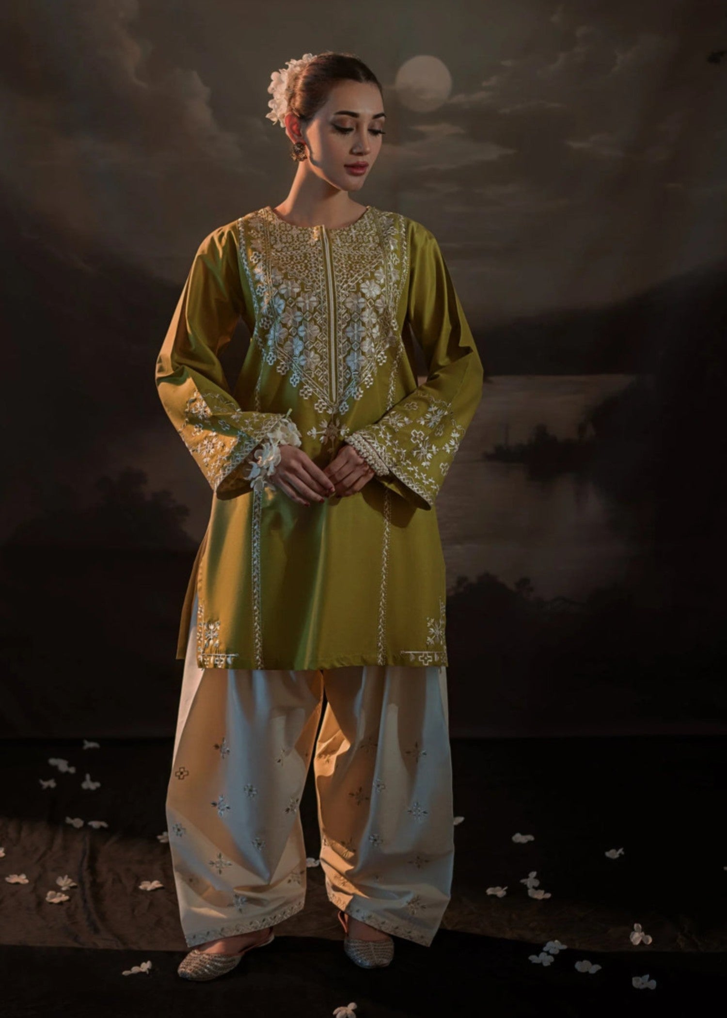 Bin Fatteh Fashion MUGHAL COTTON Women 2pcs