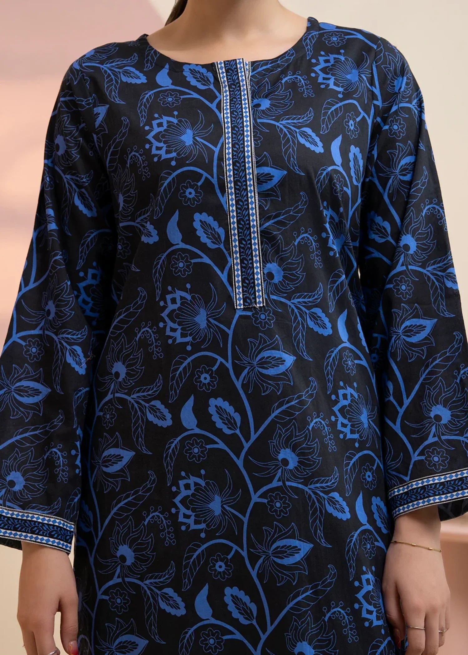 Zellbury WPS2511994 Navy Blue Women 1pcs