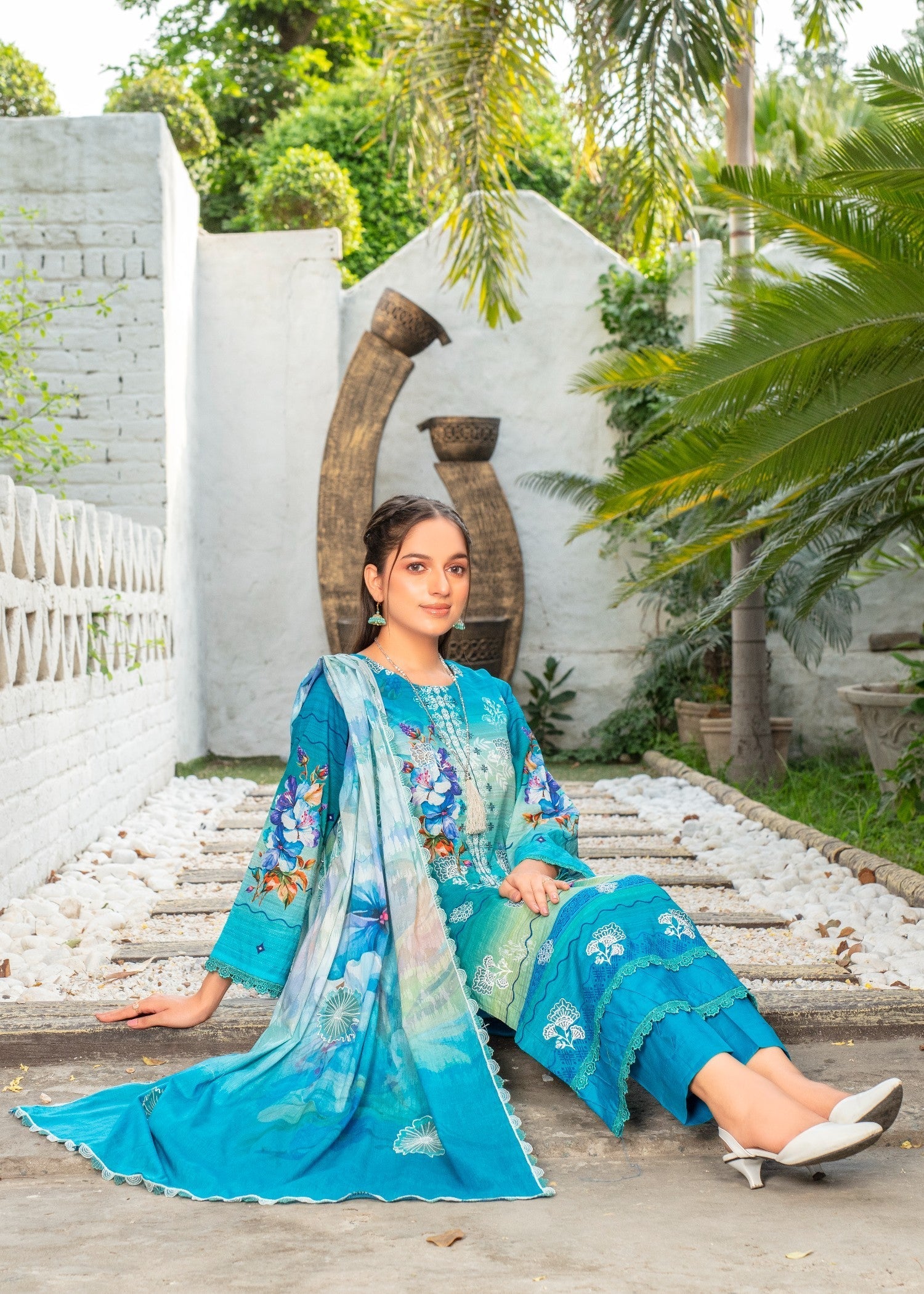 Ayeza Collection Multi Kurta Set 08 Women 3pcs