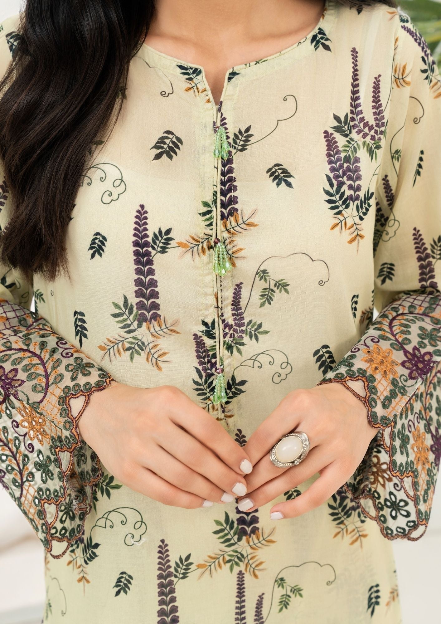 Alfatah Pret Printed Lawn with Embroidery GULZAAR S25 0009 Women 2pcs