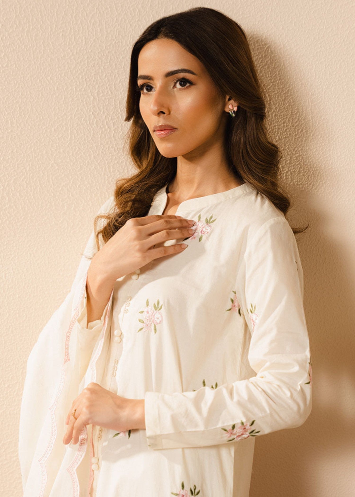 Cross Stitch IVORY CHARM 0125RTWPLNBAS0304 Women 2pcs