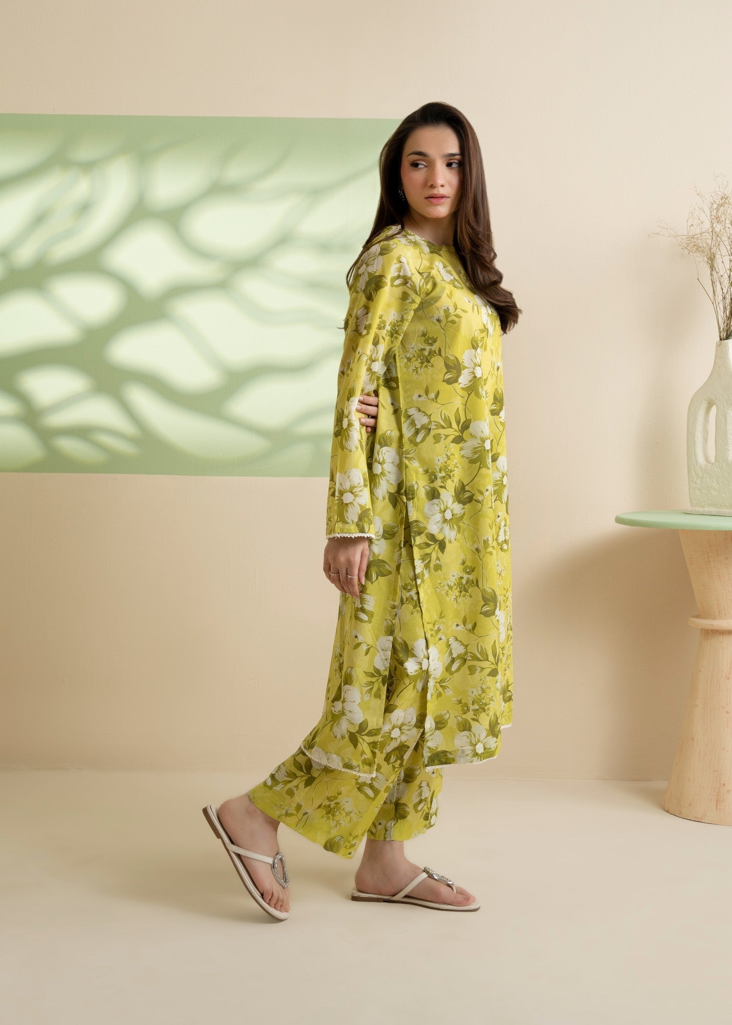 Zellbury WPS2522187 Green Women 2pcs