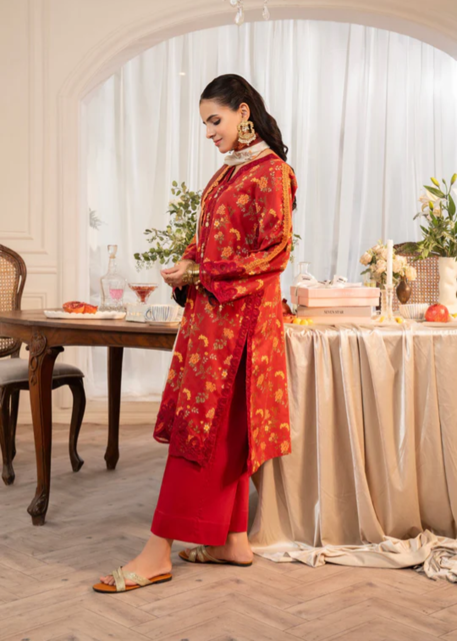 Maisa By Seven Star Printed Embroidered | MPT 2617 Women 3pcs