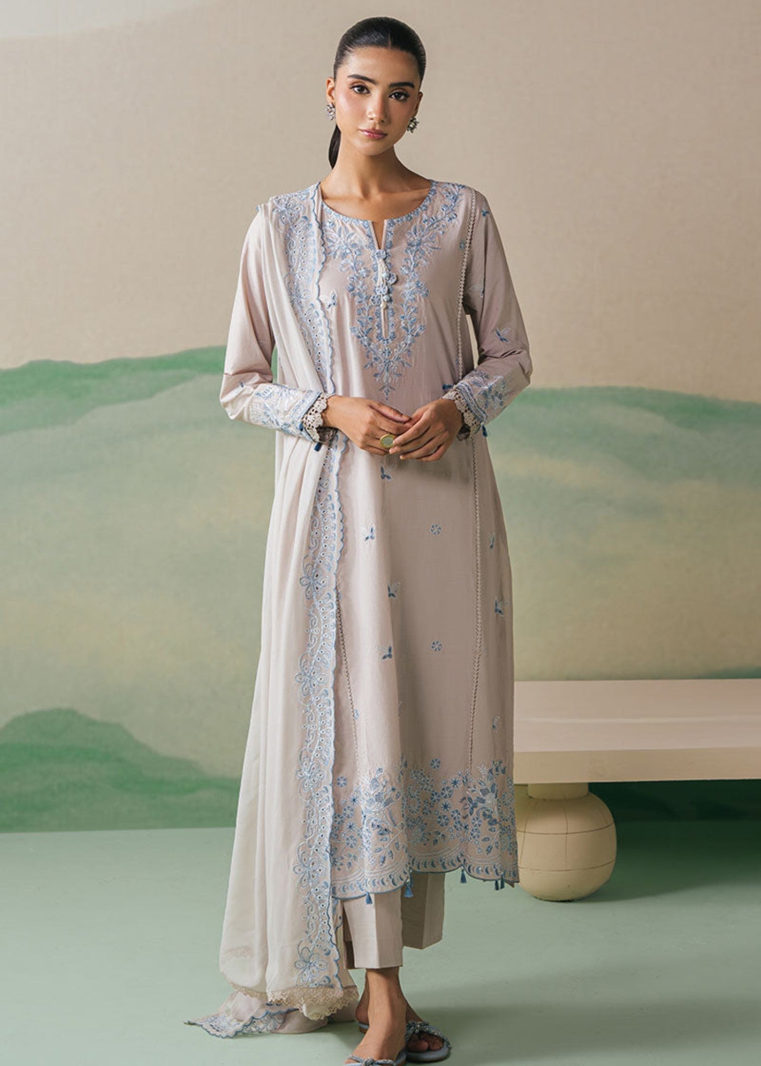 Cross Stitch DUSTY FROST Women 3pcs