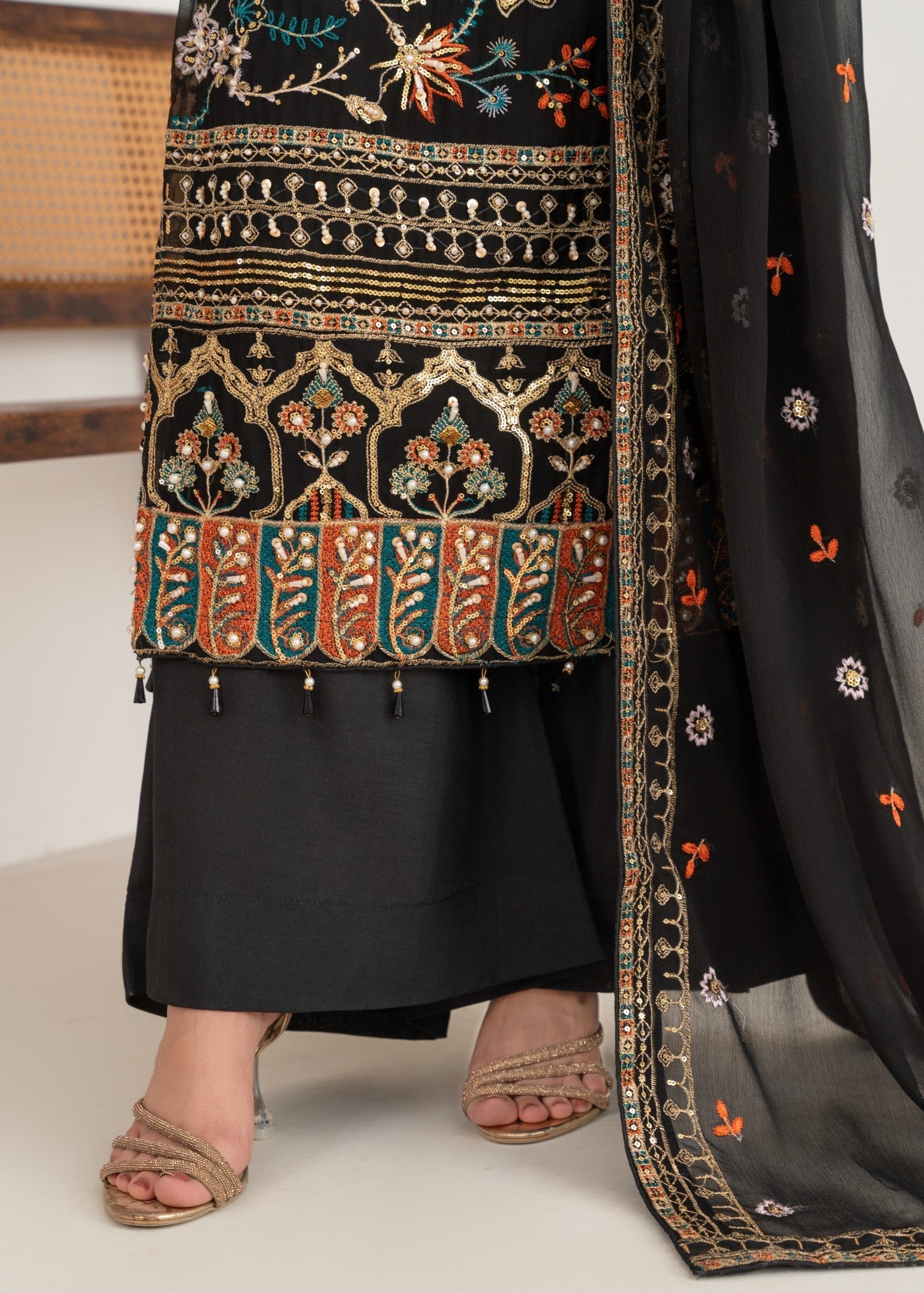 Qasim Anwer By Chandni Bridals ARIANA Women 3pcs