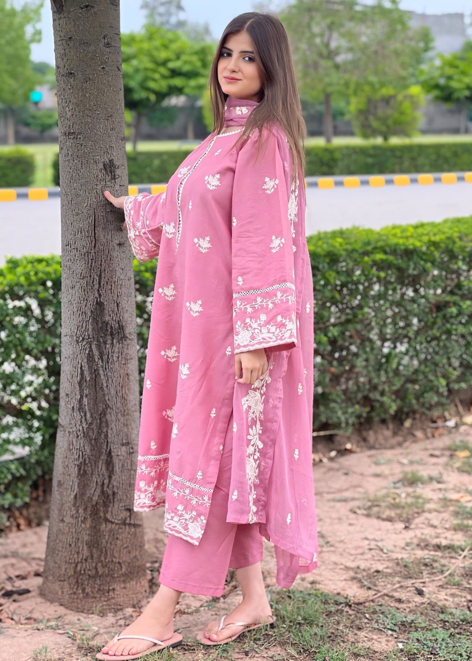 Tehzeeb Libas NAZNEEN LAWN Women 3pcs