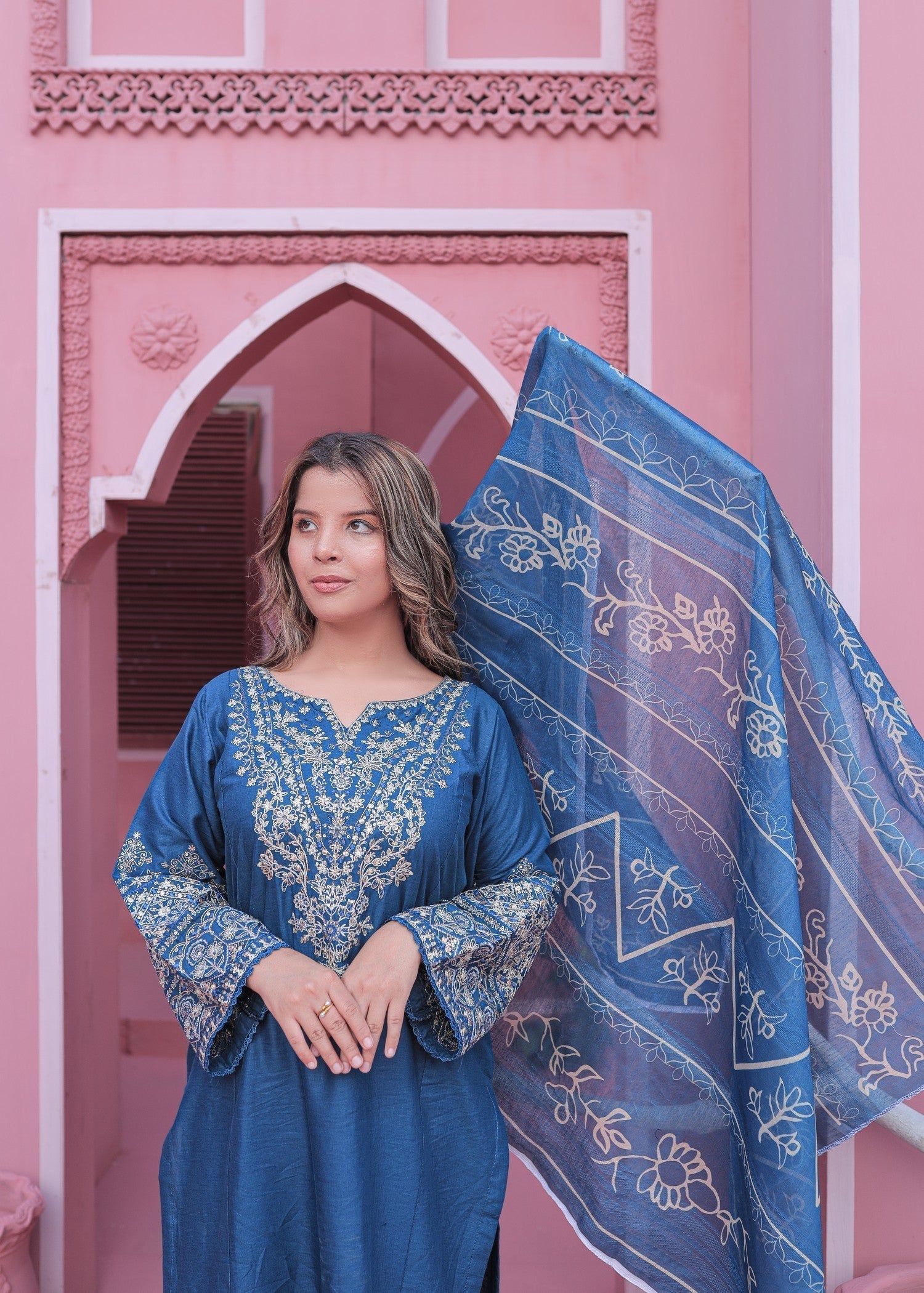 Shehroz Fashion PARIZAAD LAWN EMBROIDERY Women 3pcs