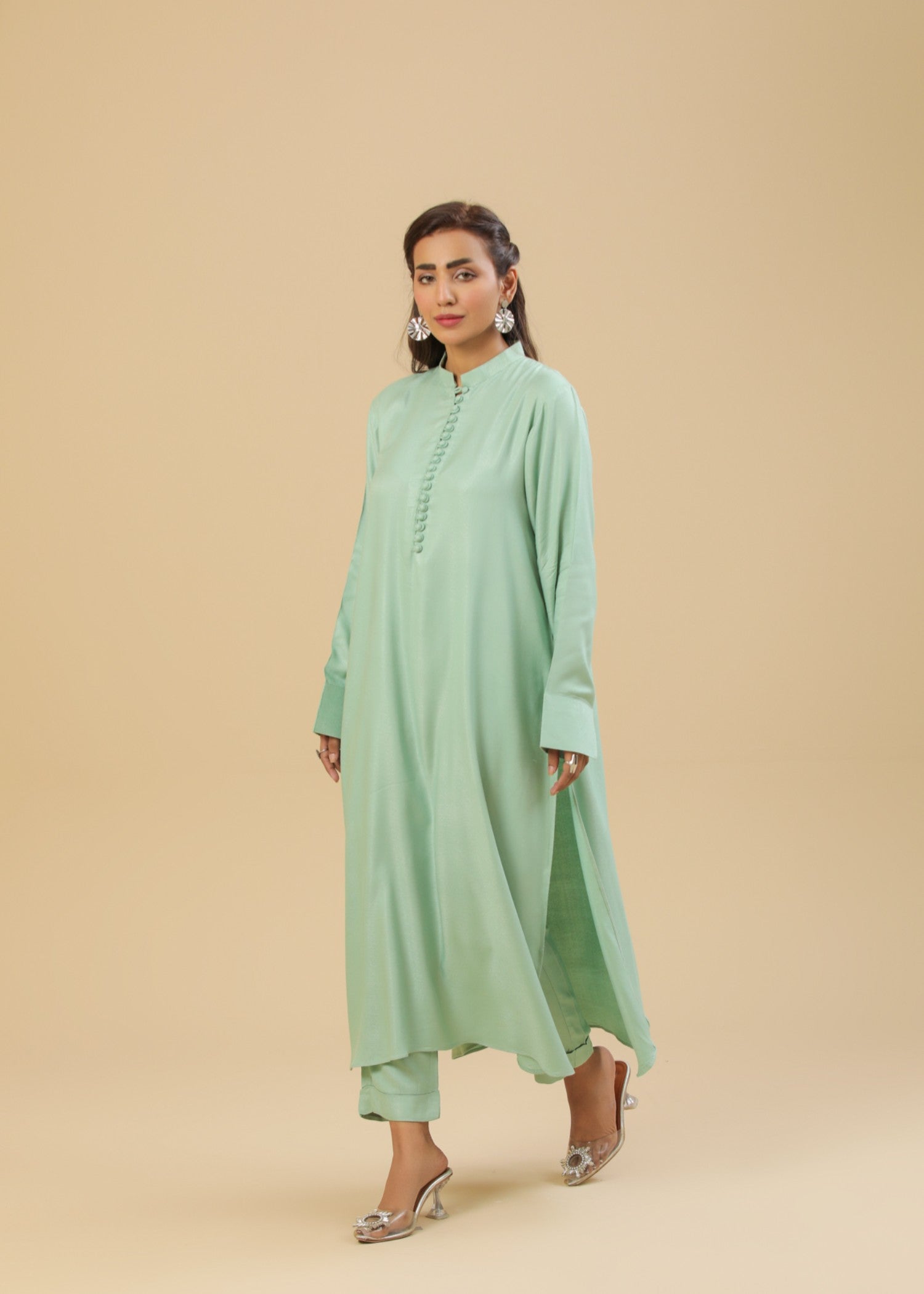 Zenyre Mint Dove Solid Set Women 2pcs