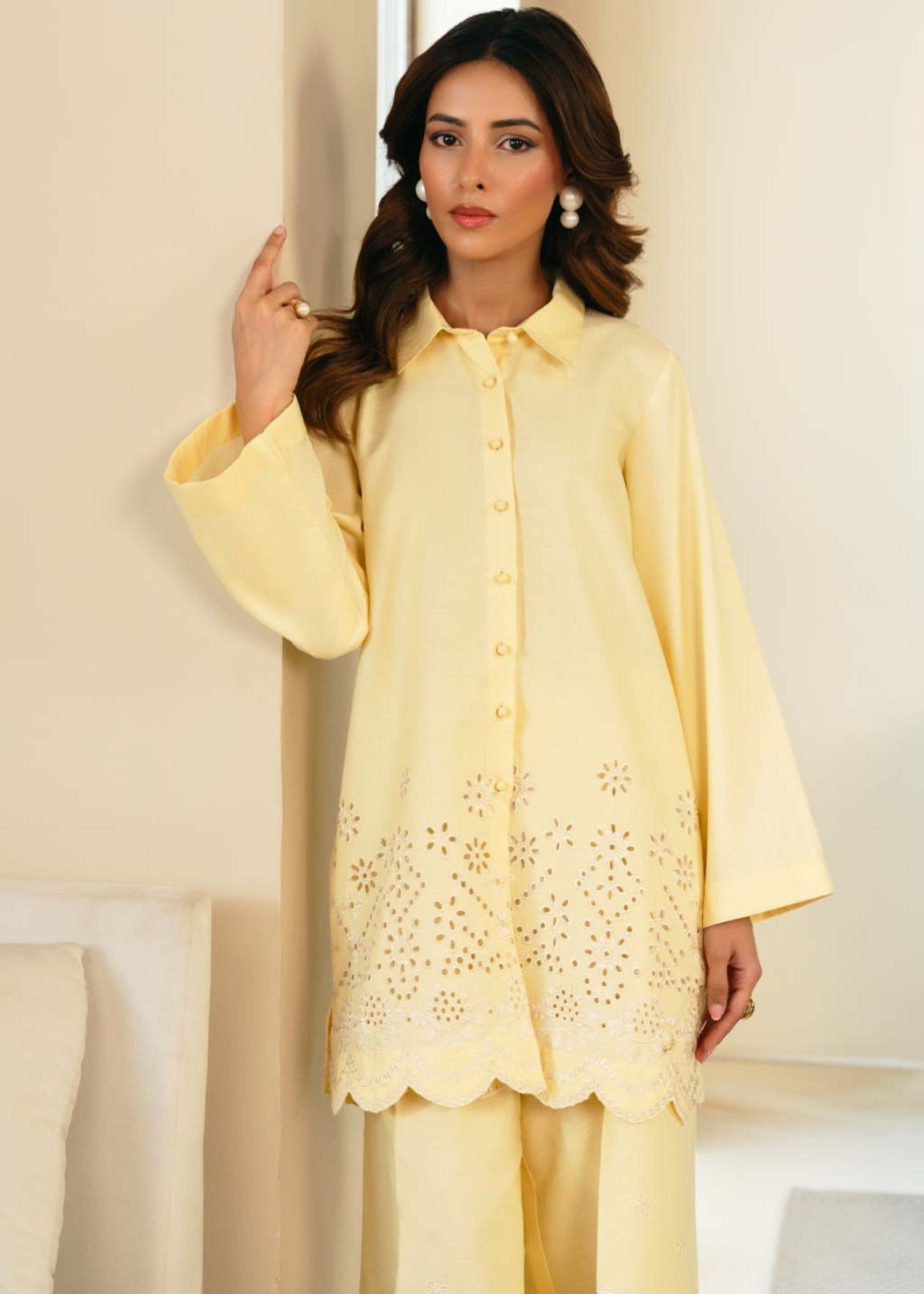 Neeshay SB 01 Yellow Women 2pcs