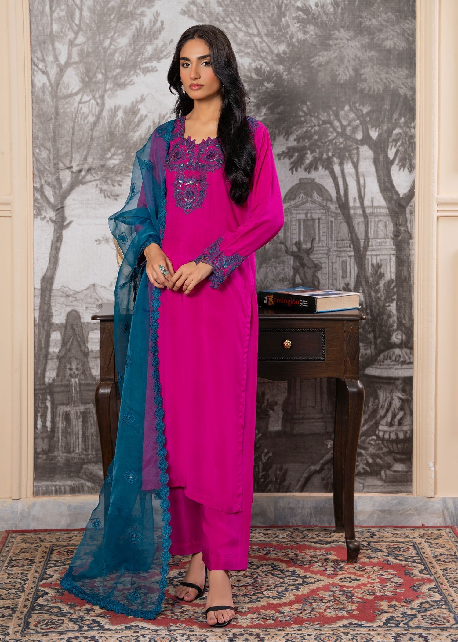 Momin Online Fuchsia Dream Women 3pcs