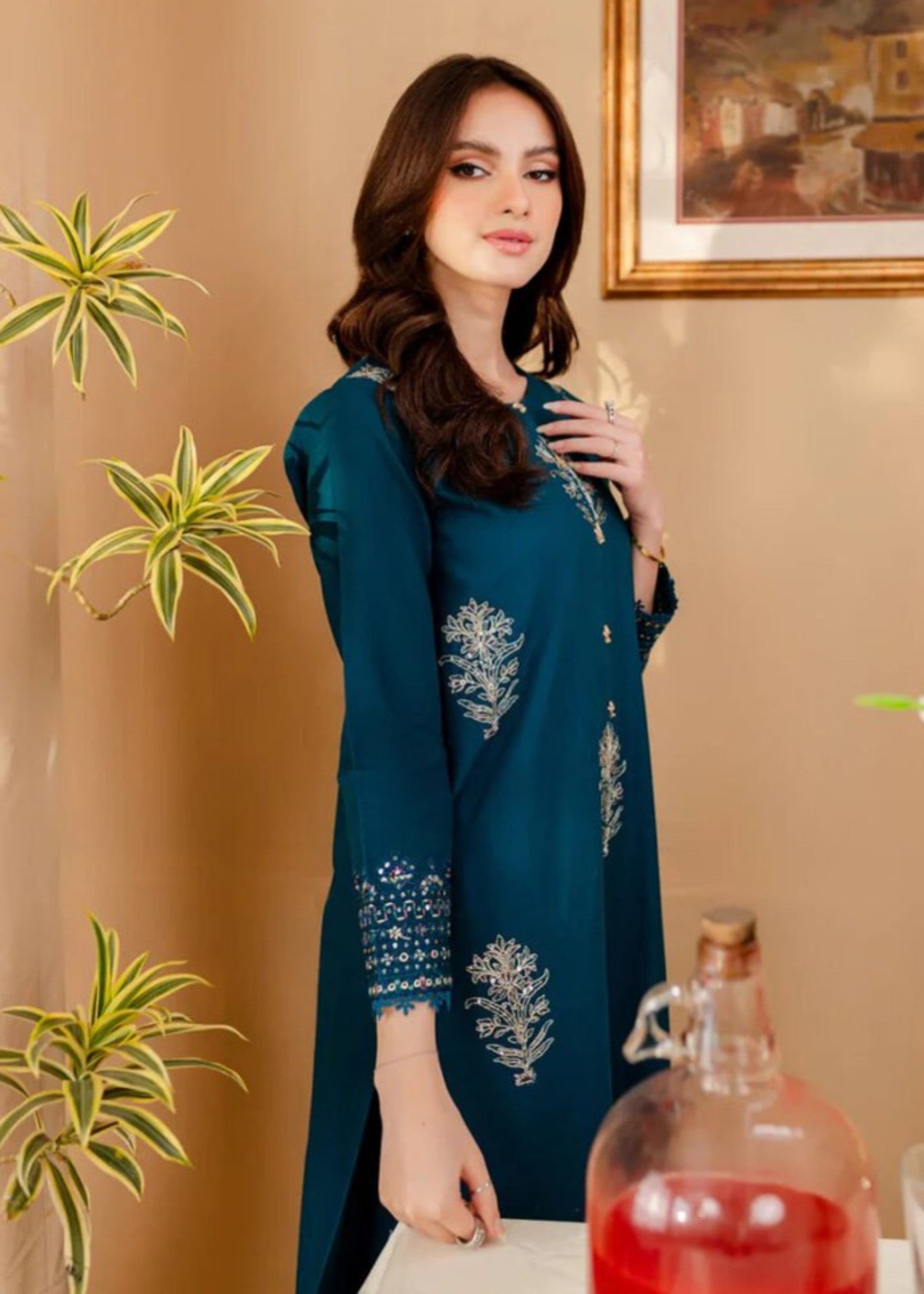 Haraj Collections Melvin Embroidered Women 2pcs