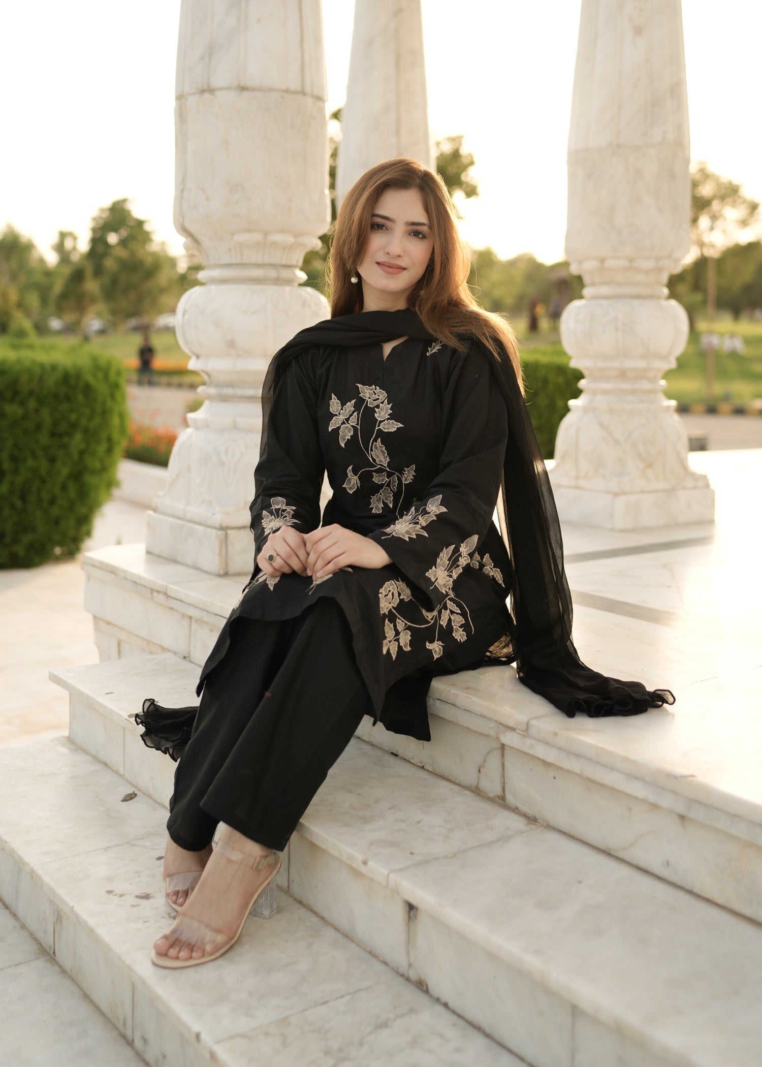 Tawakal Closet ALIZEH BLACK Women 3pcs