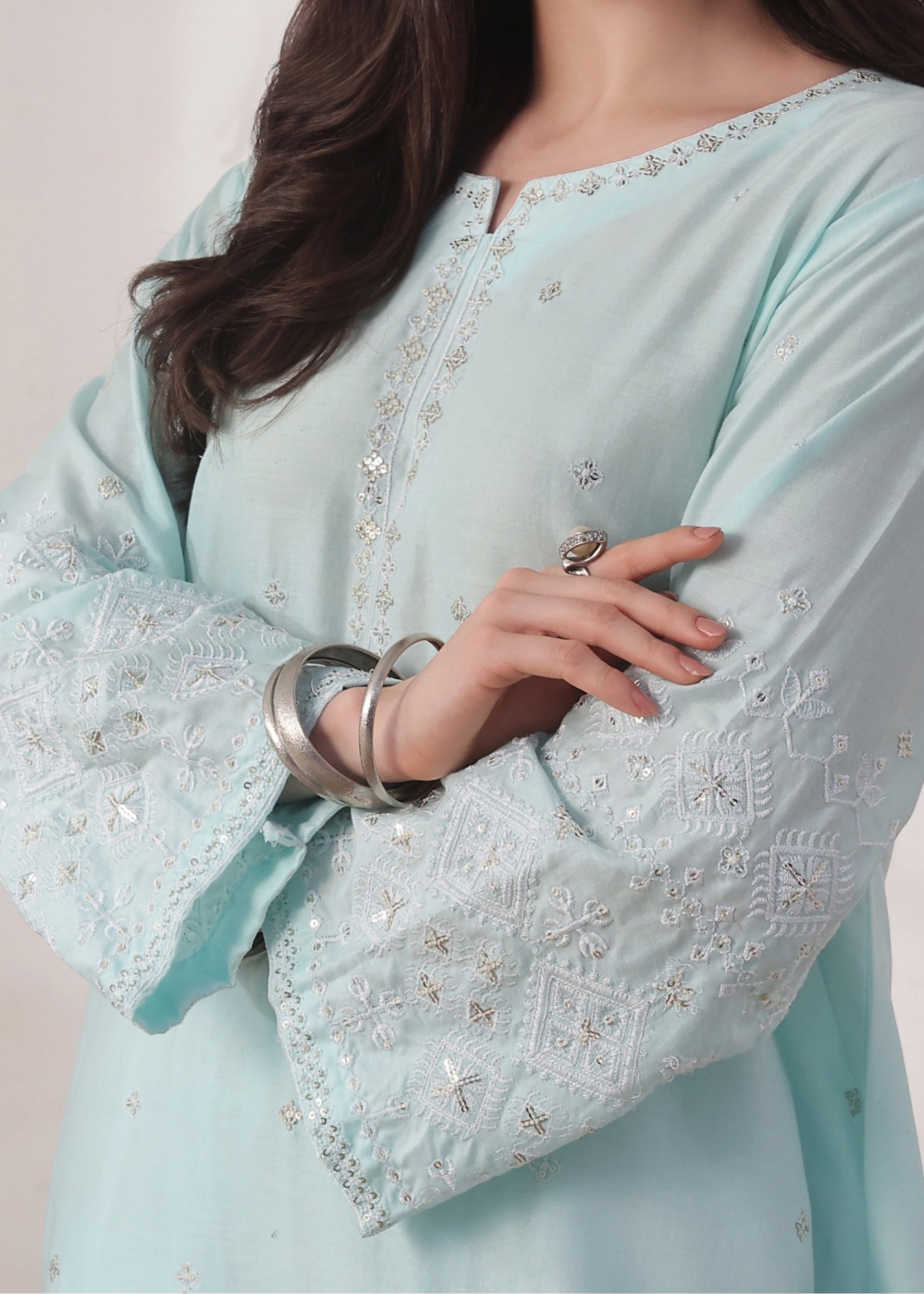 Ayra Pret Aks Ice Blue Women 2pcs