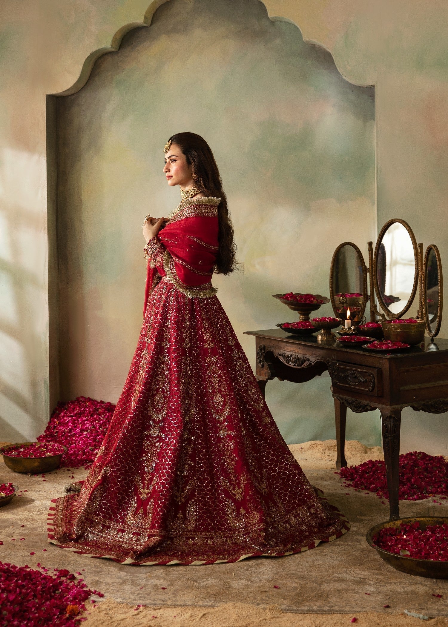 Meeral Luxe Cerise Women 3pcs