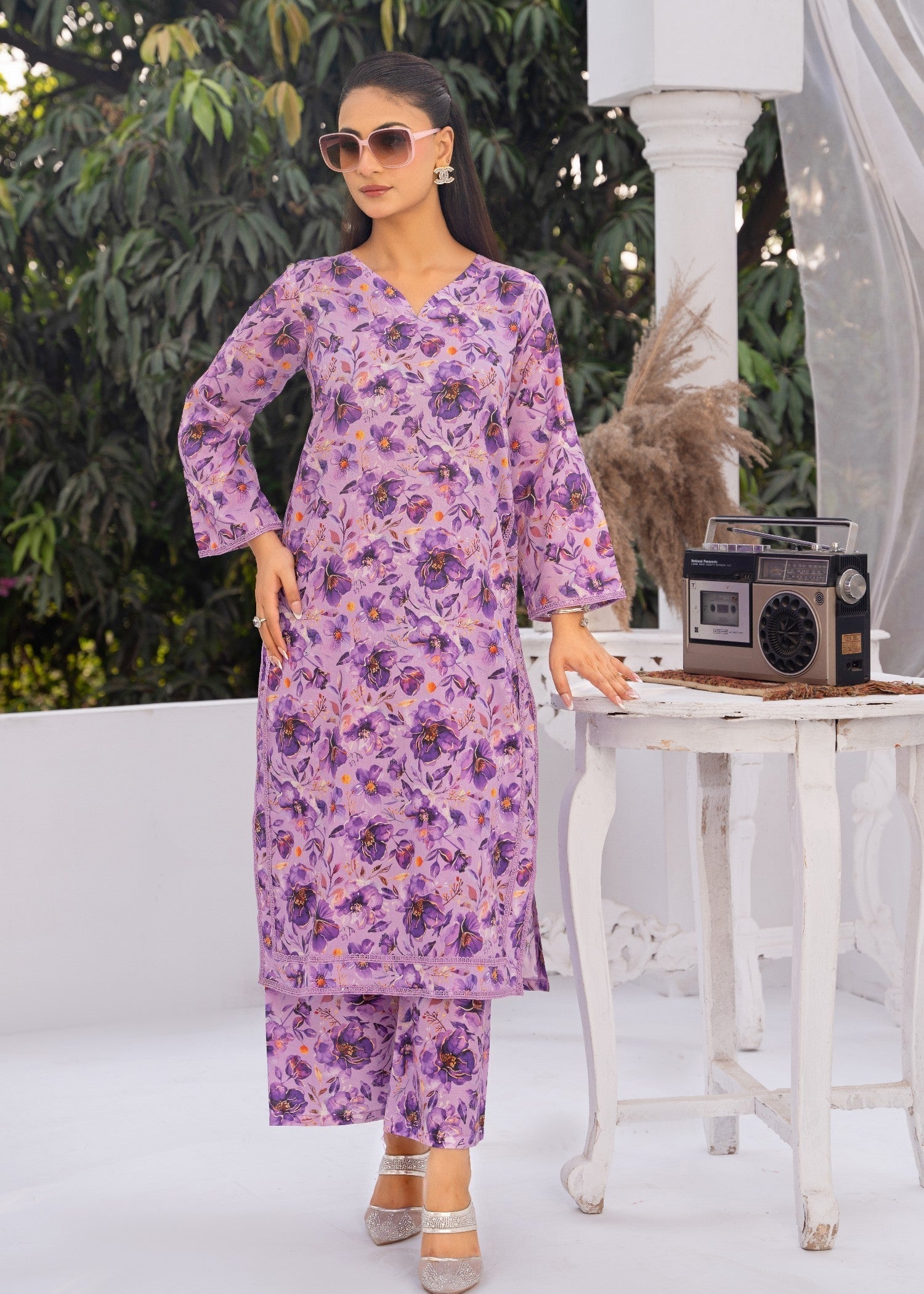 B.K Clothings Blue Mirage Women 2pcs