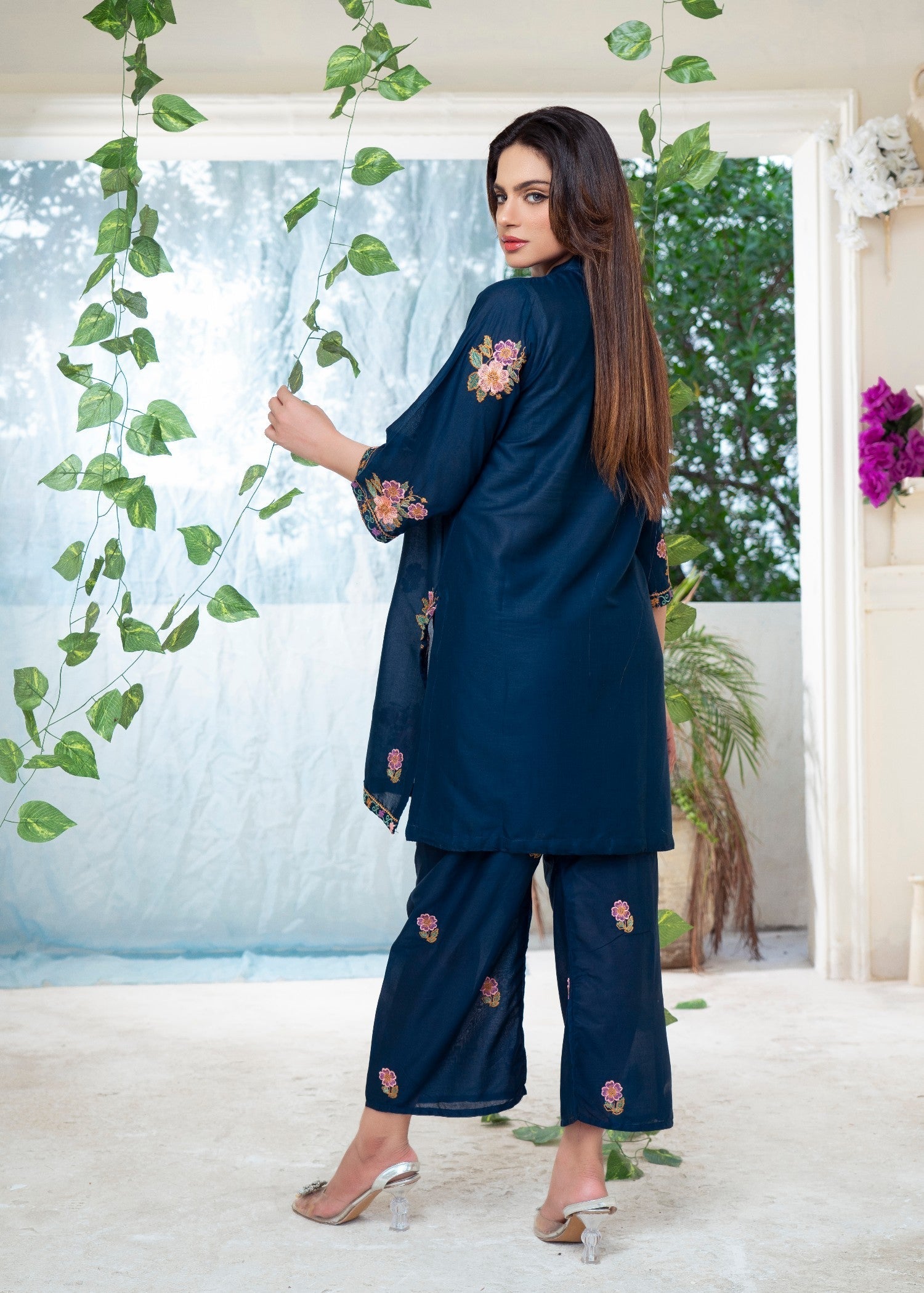 Afsarah Azrak Women 2pcs