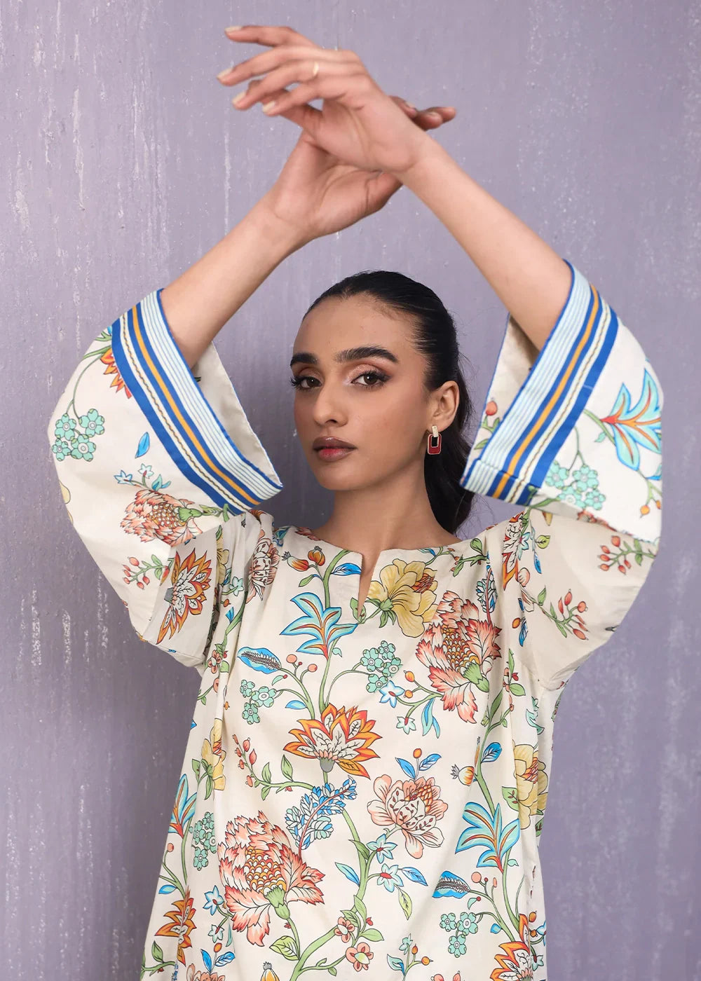 Rashid Textile Stitched Digitally Printed Lawn 1025 Women 2pcs