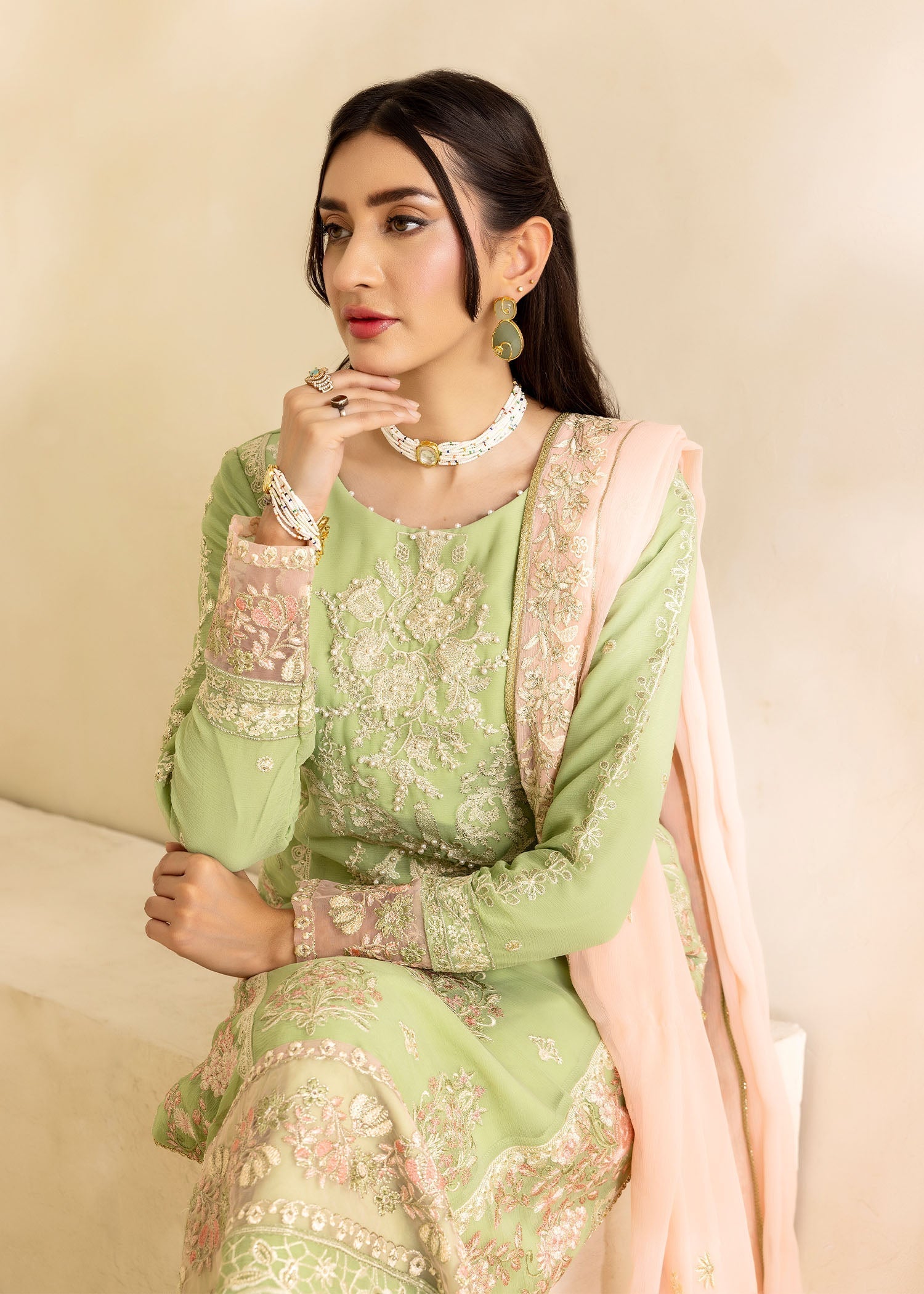 Kanwal Zainab MINT BLOSSOM Women 3pcs