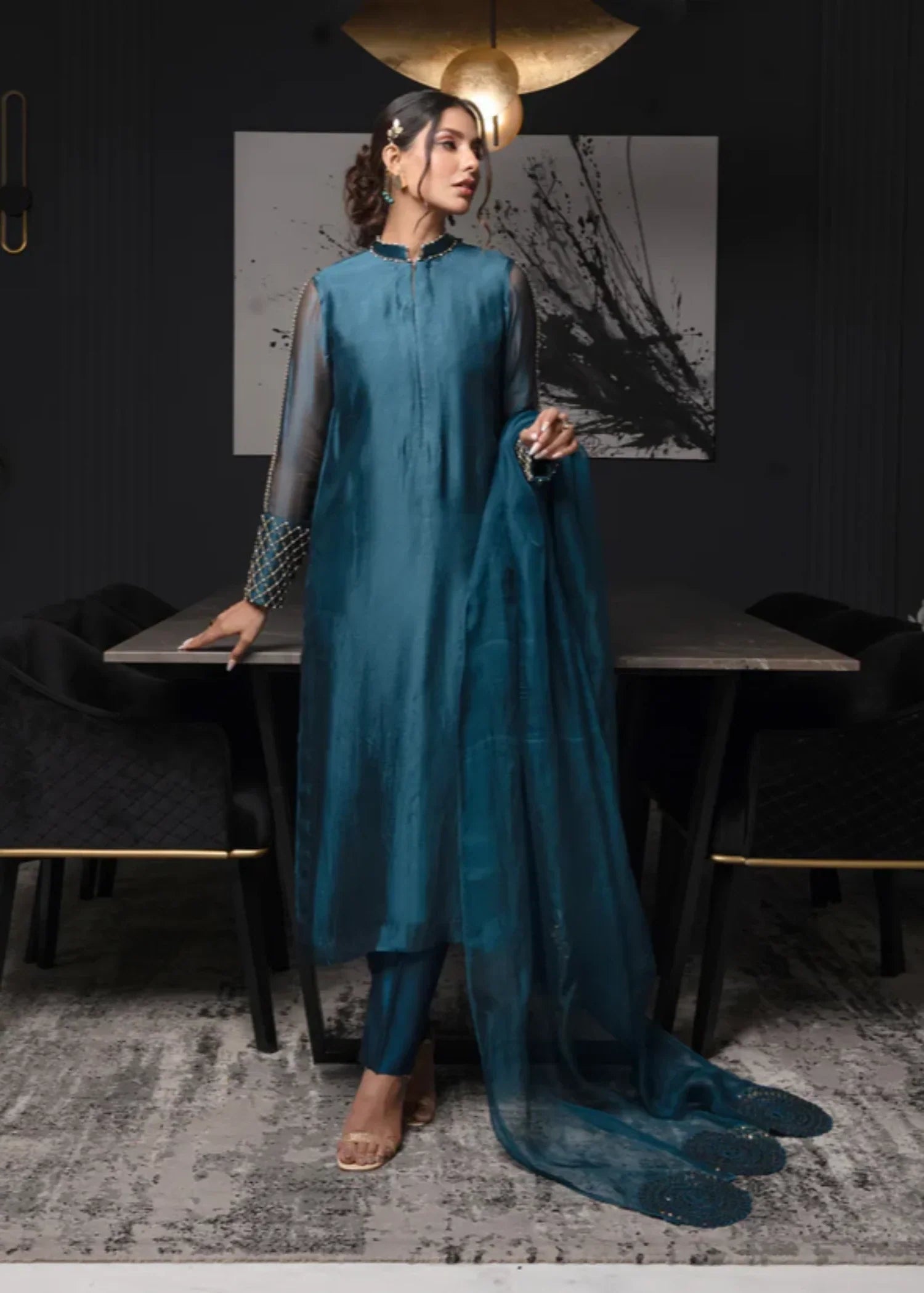 Gulabi Gota TURKUAZ Women 3pcs