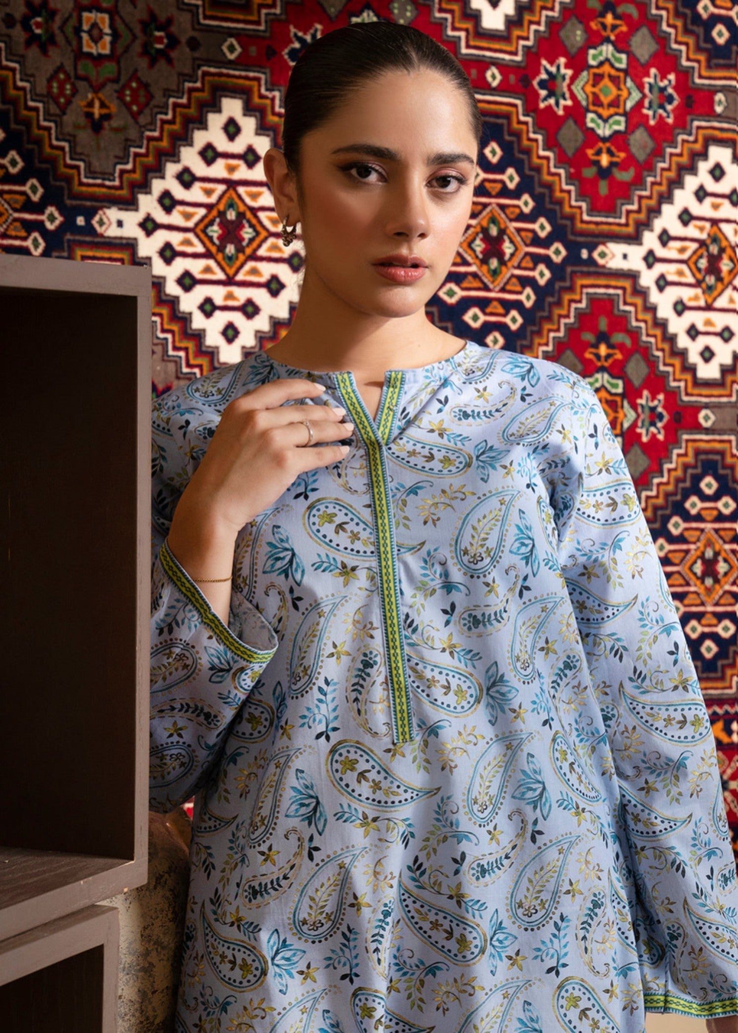 Zellbury WPS2512206 Blue Women 1pcs